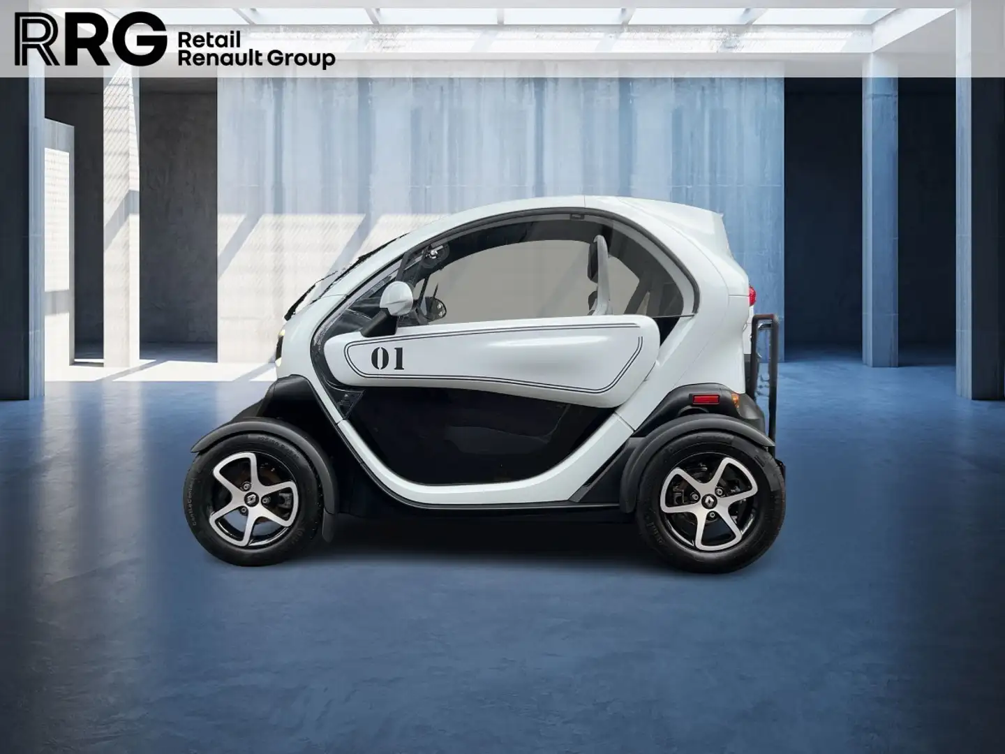 Renault Twizy Sport Edition inkl. Batterie!!! Bluetooth + Gepäckträger Білий - 2