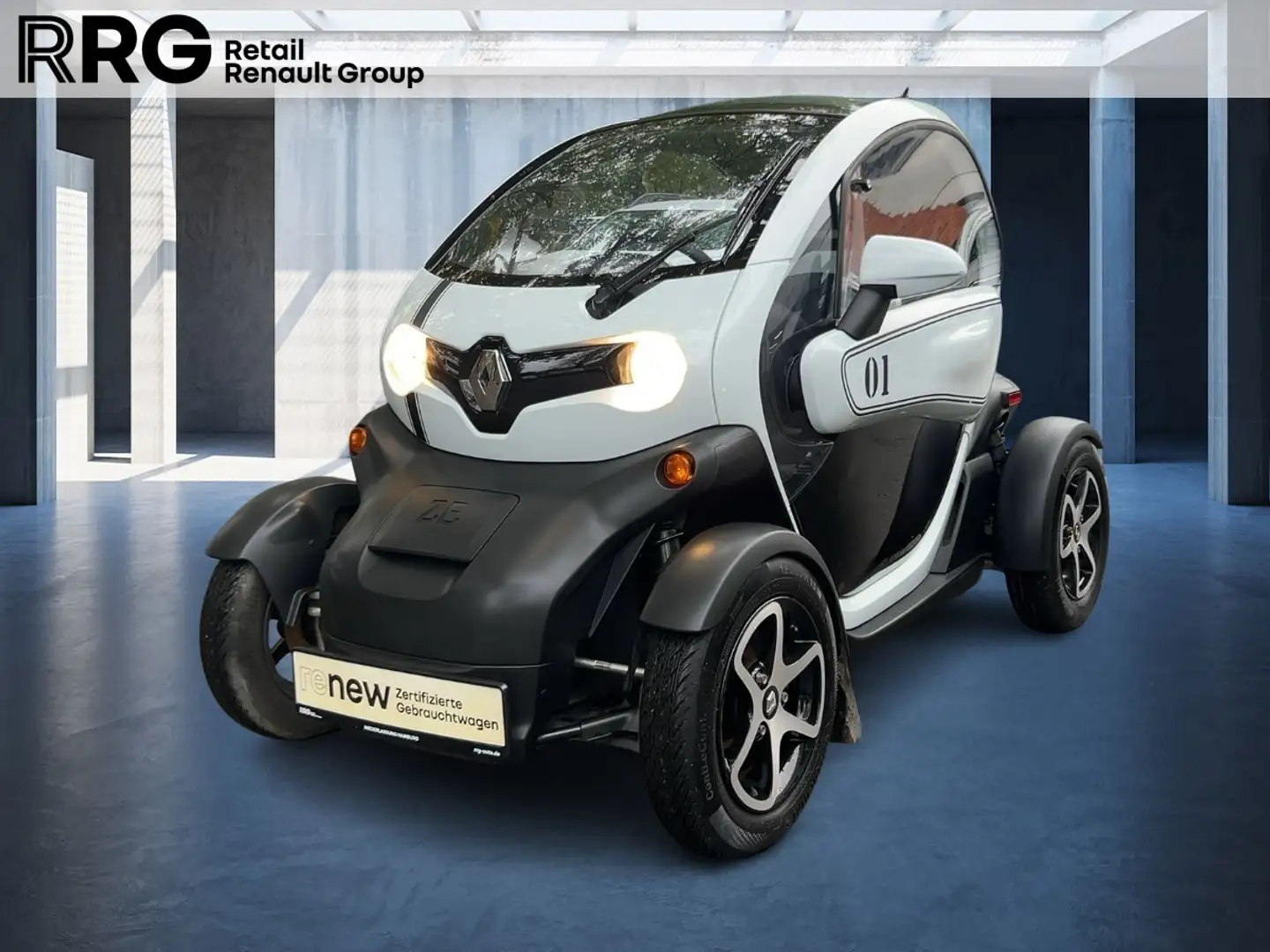 Renault Twizy Sport Edition inkl. Batterie!!! Bluetooth + Gepäckträger Fehér - 1