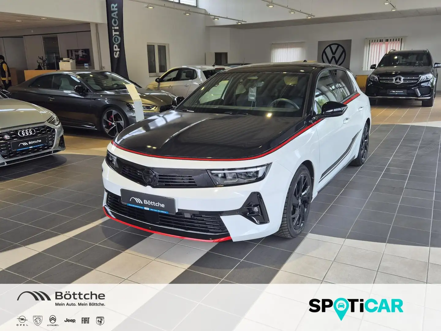 Opel Astra 5trg 1.6 GS Line Plug-in-Hybrid Weiß - 1