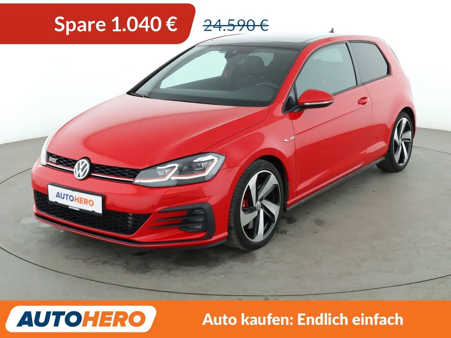 Volkswagen Golf GTI 2.0 TSI GTI Performance BM Aut.*NAVI* Roşu - 1