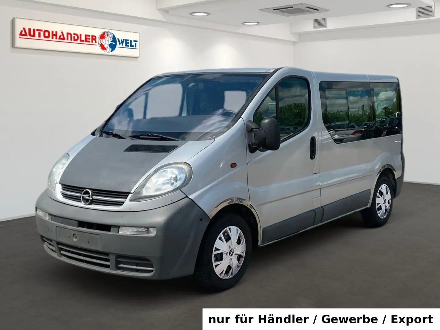 Opel Vivaro Kombi 1.9 dCi 8-Sitzer  Klima DAB+ Standh Argento - 1