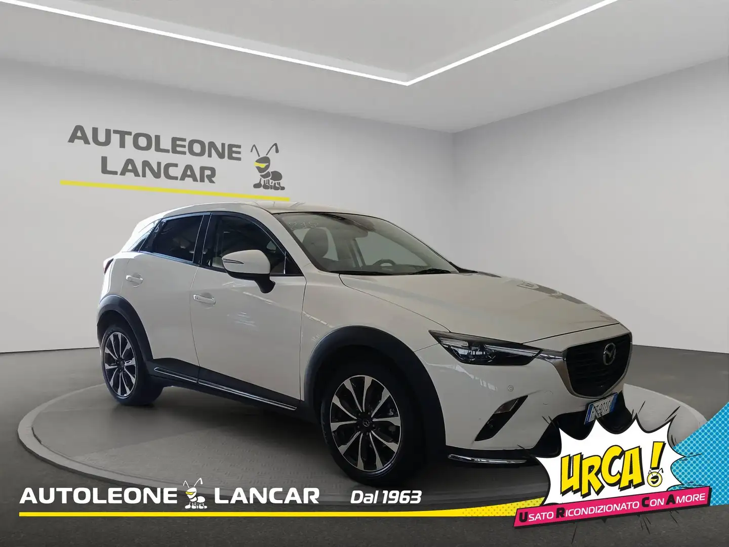 Mazda CX-3 2.0 Exceed Navi i-Activsense Technology & Leather Blanc - 1