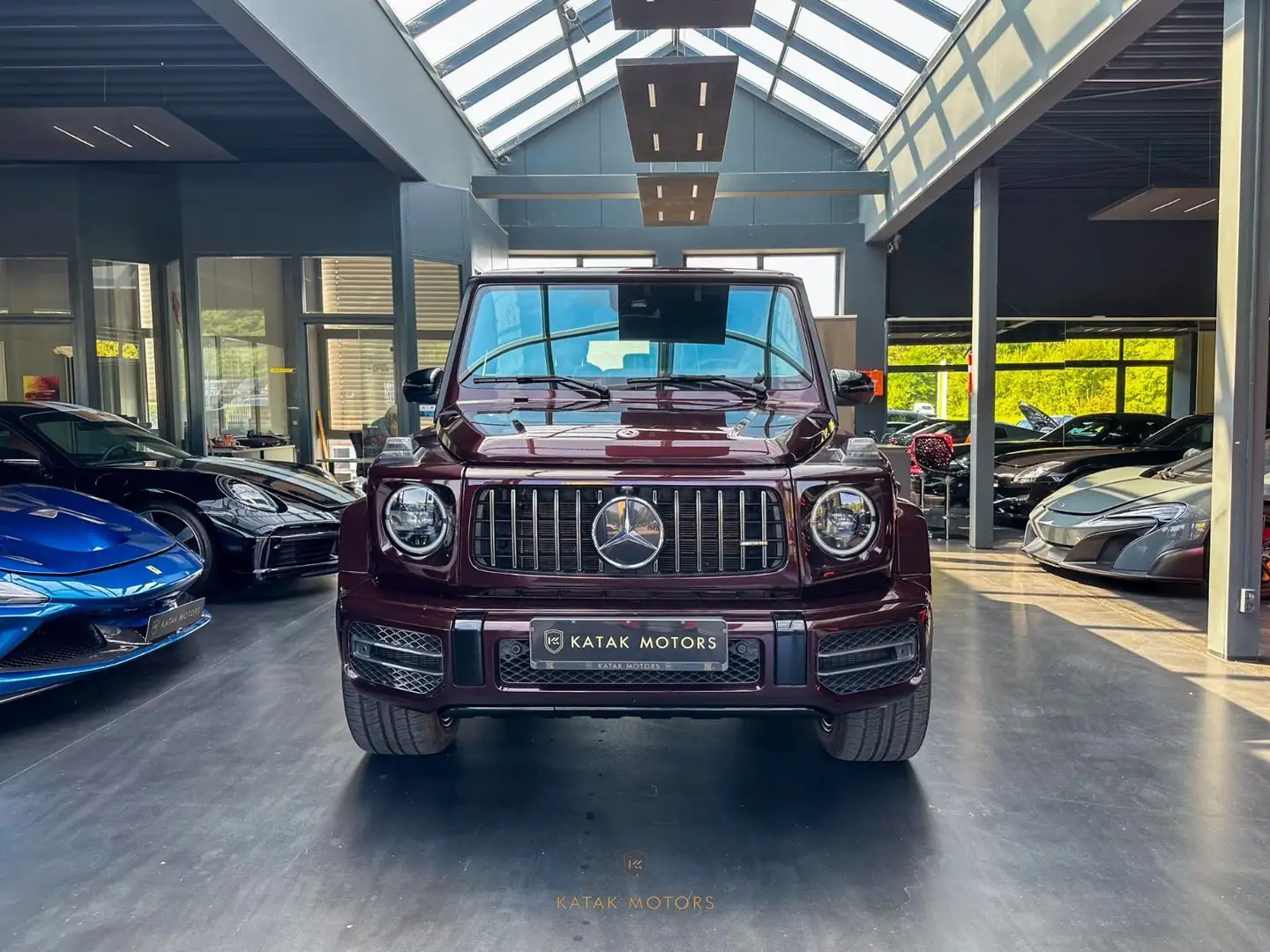 Mercedes-Benz G 63 AMG VIOLETTE/NIGHTPAKKET/22"/BURMESTER Rot - 1