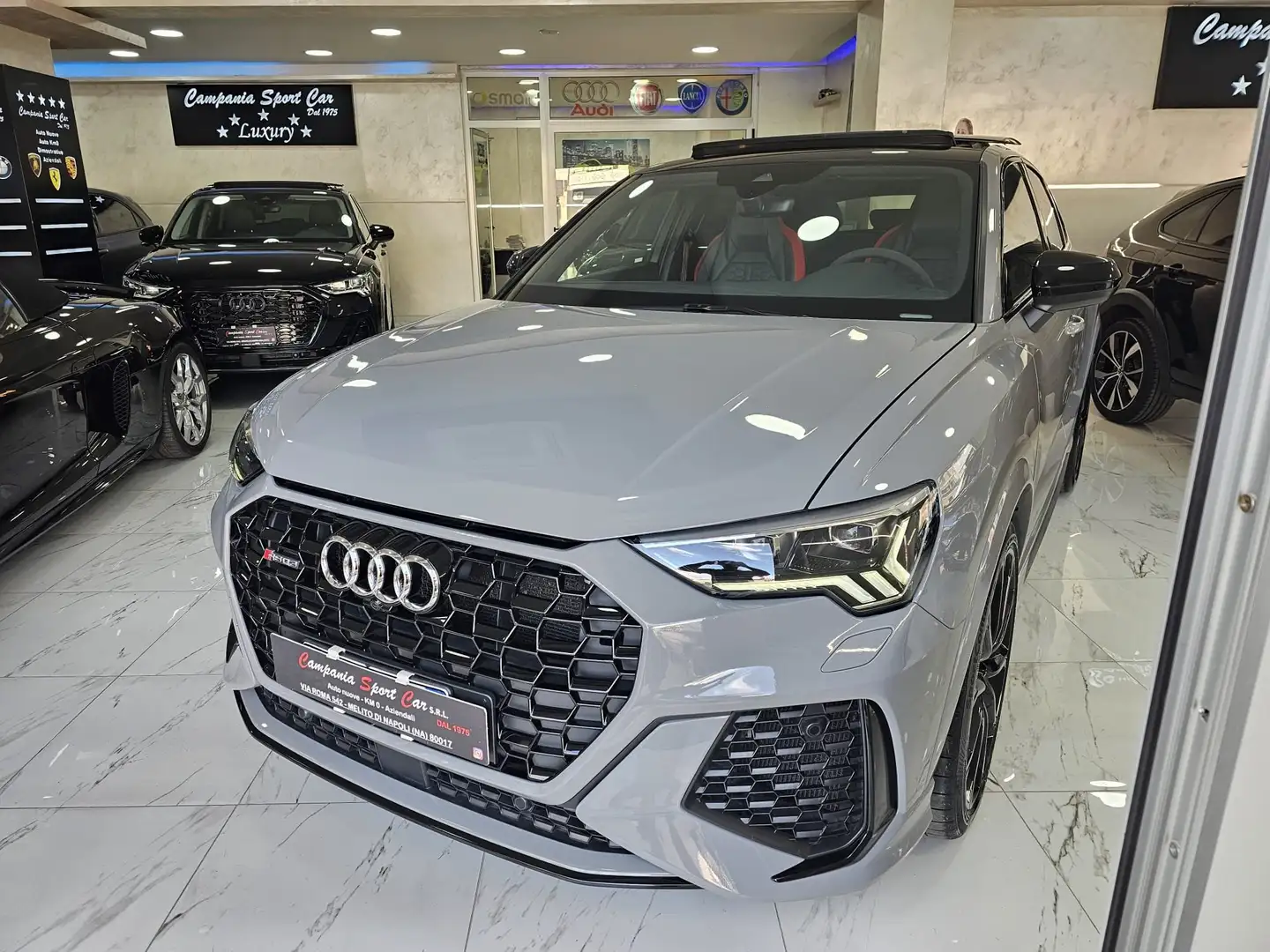 Audi RS Q3 SPORTBACK - ROSSO AMPLIATO- VOLANTE ALCANTARA Grijs - 1
