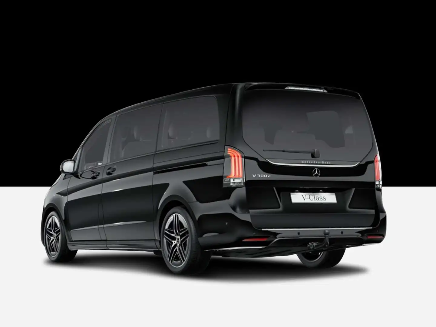Mercedes-Benz V 300 V 300 d AVANTGARDE Lang  AMG Line/Basic/Navi/Klima Zwart - 2