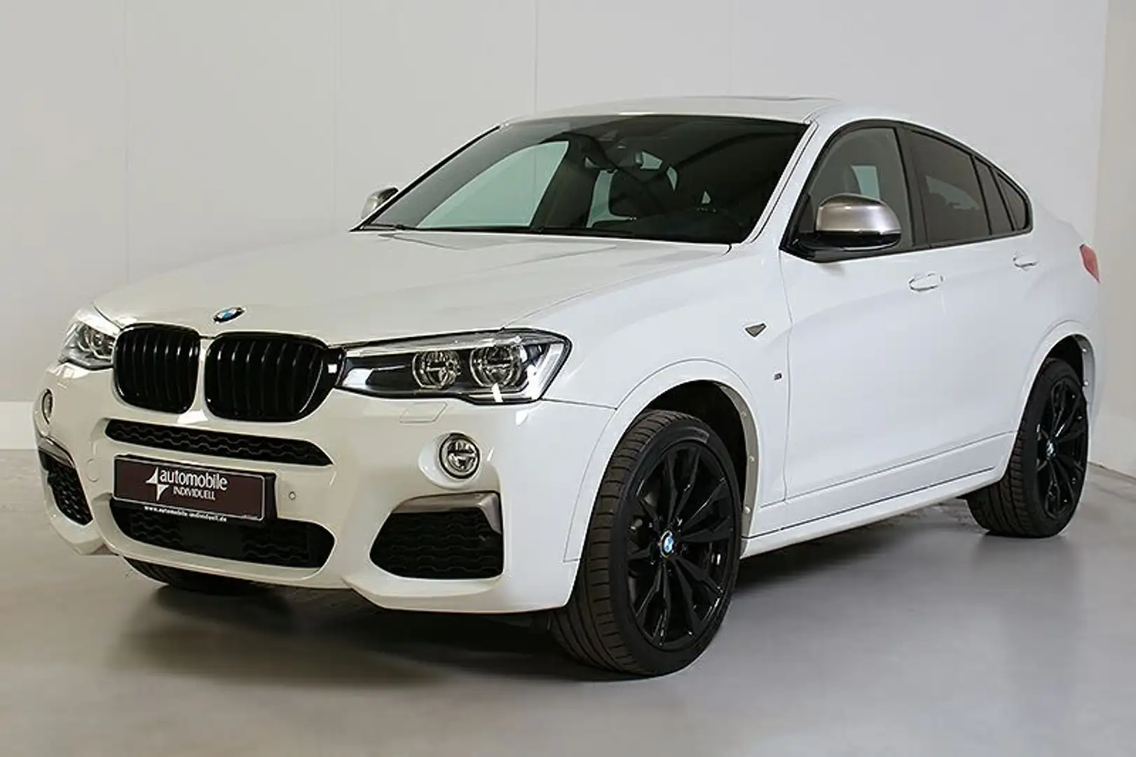 BMW X4 M 40i M Sportpaket AHK LED Navi HuD H&K ACC Ka Weiß - 2