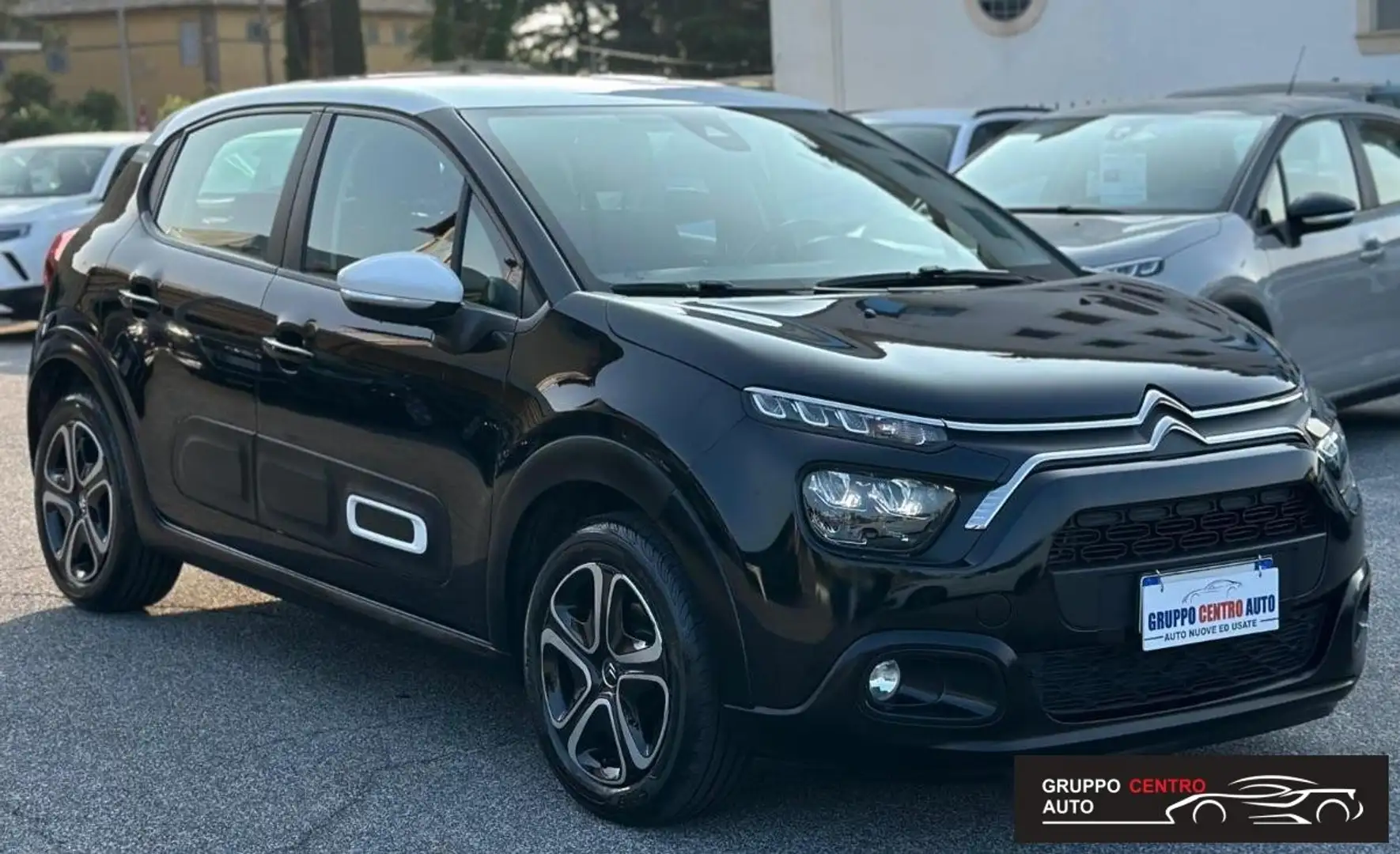 Citroen C3 CITROEN C3 PureTech 83 S&S Shine-2022 Nero - 2