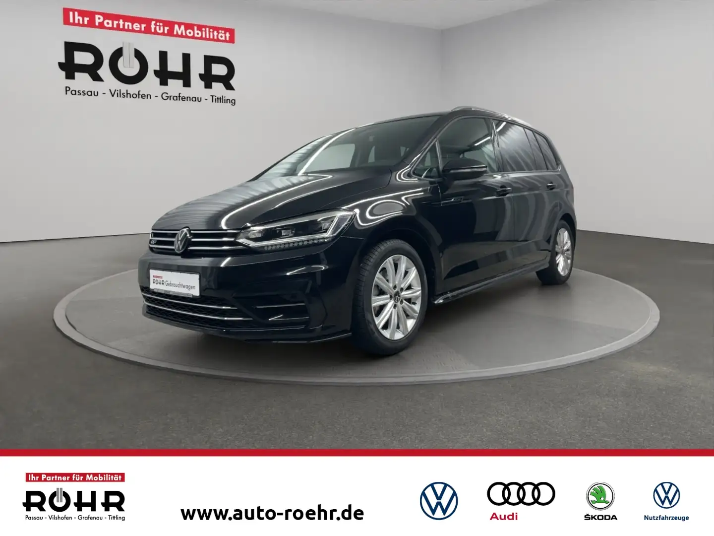 Volkswagen Touran R-Line (Kamera.Klima.Regensensor) 1.5 TSI DSG Schwarz - 1