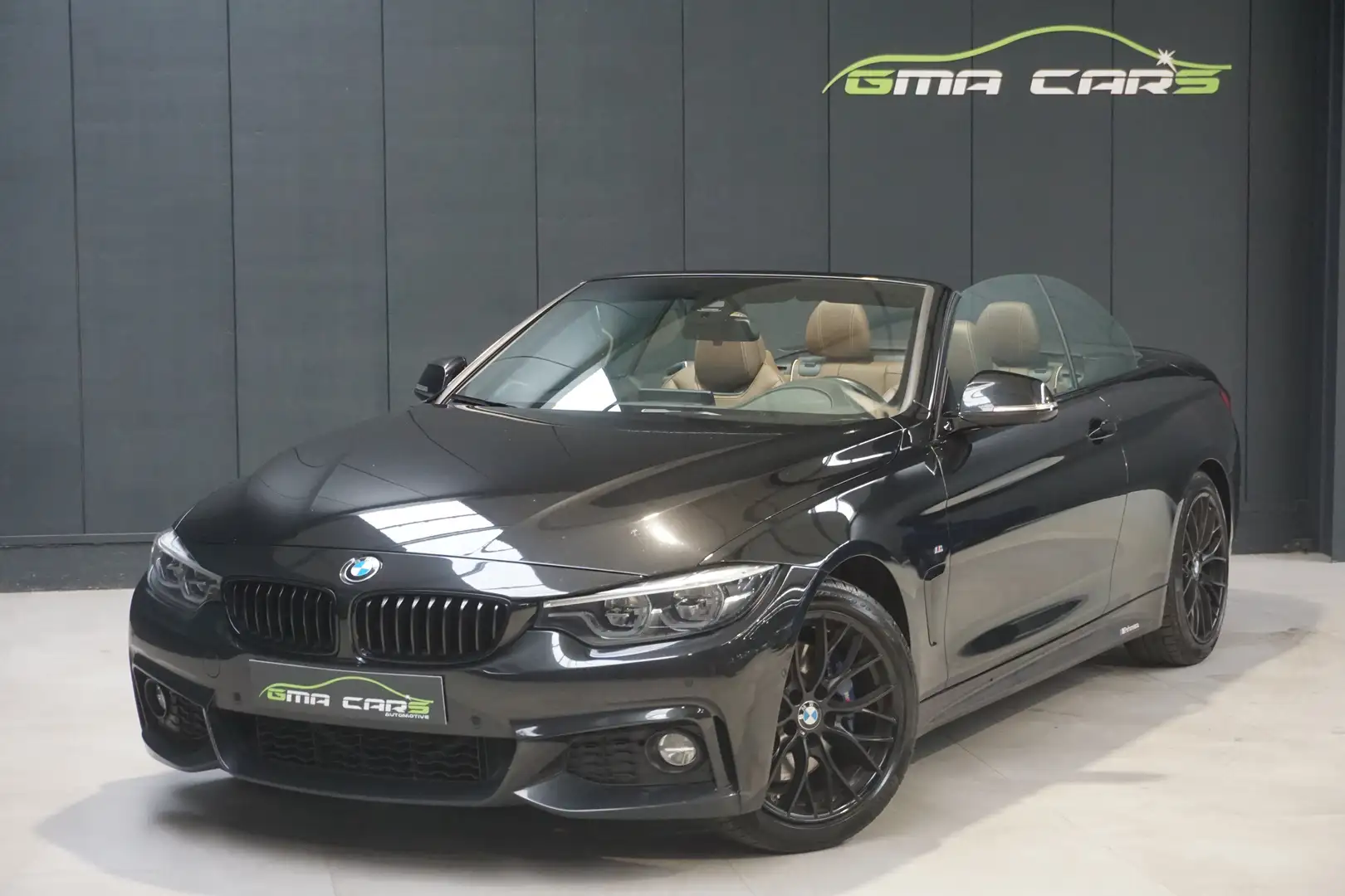 BMW 420 iA Automaat-M Performance-Nav-Leder-Led-Garantie Noir - 1
