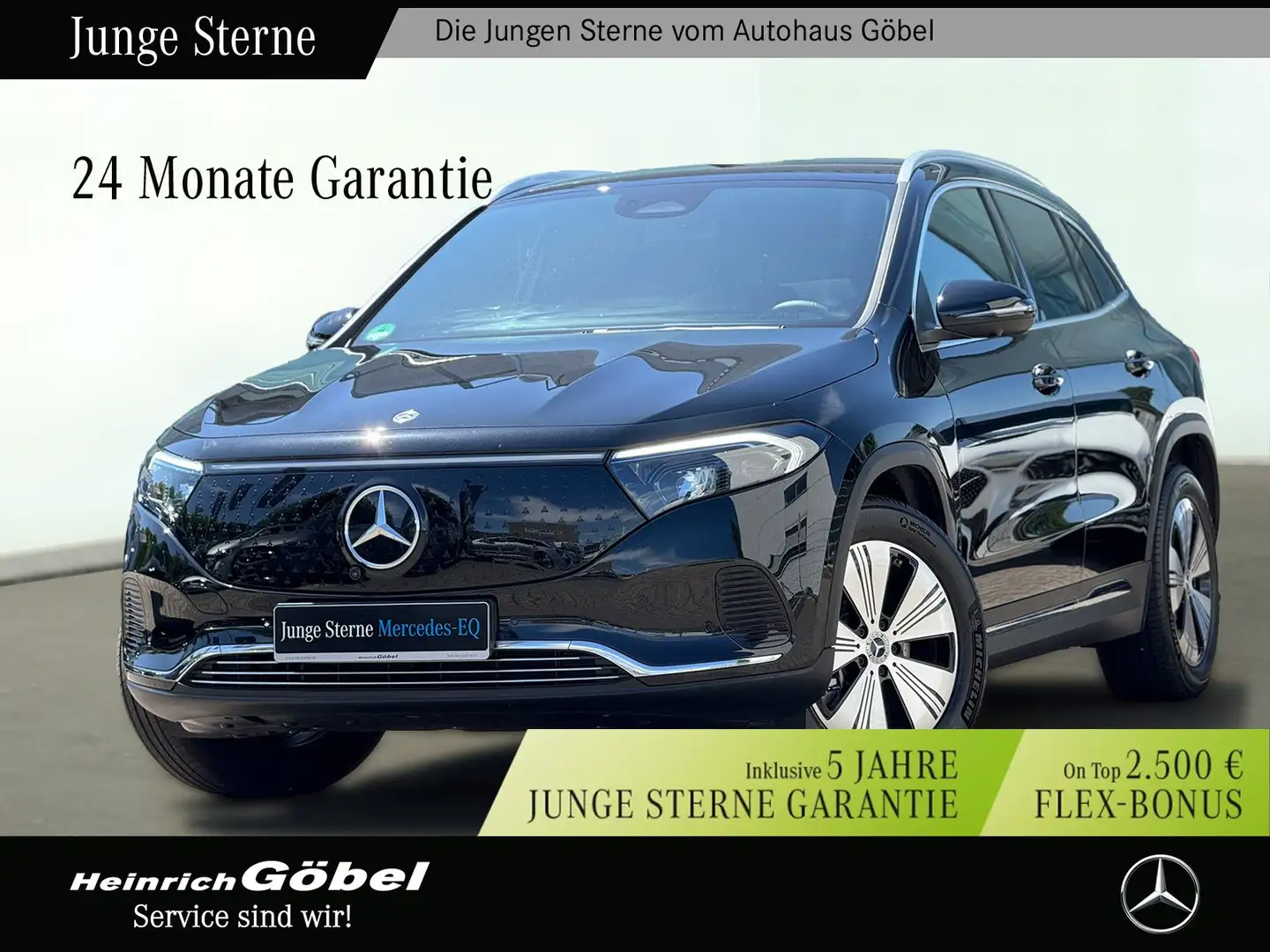 Mercedes-Benz EQA 300 4Matic 360°KAMERA*AMBIENTE*LED*elek.HECK Schwarz - 1