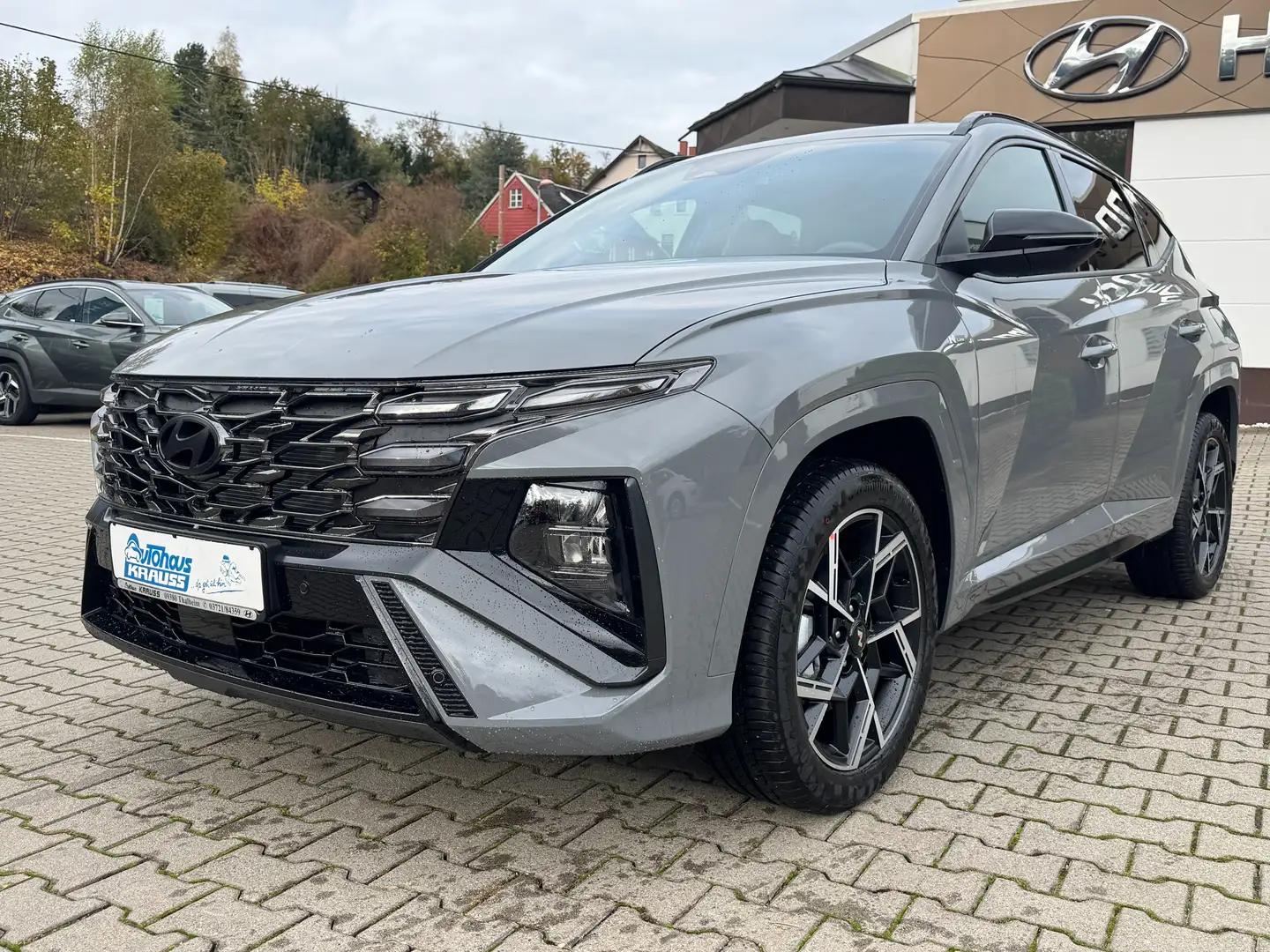 Hyundai TUCSON 1.6 T-GDi 4WD DCT N Line Grau - 1