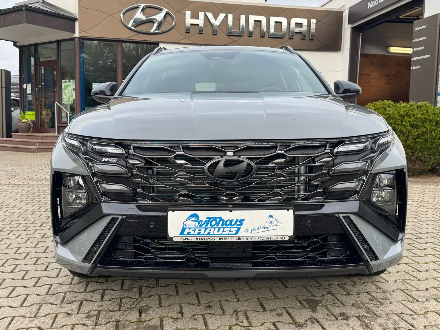 Hyundai TUCSON 1.6 T-GDi 4WD DCT N Line Grau - 2