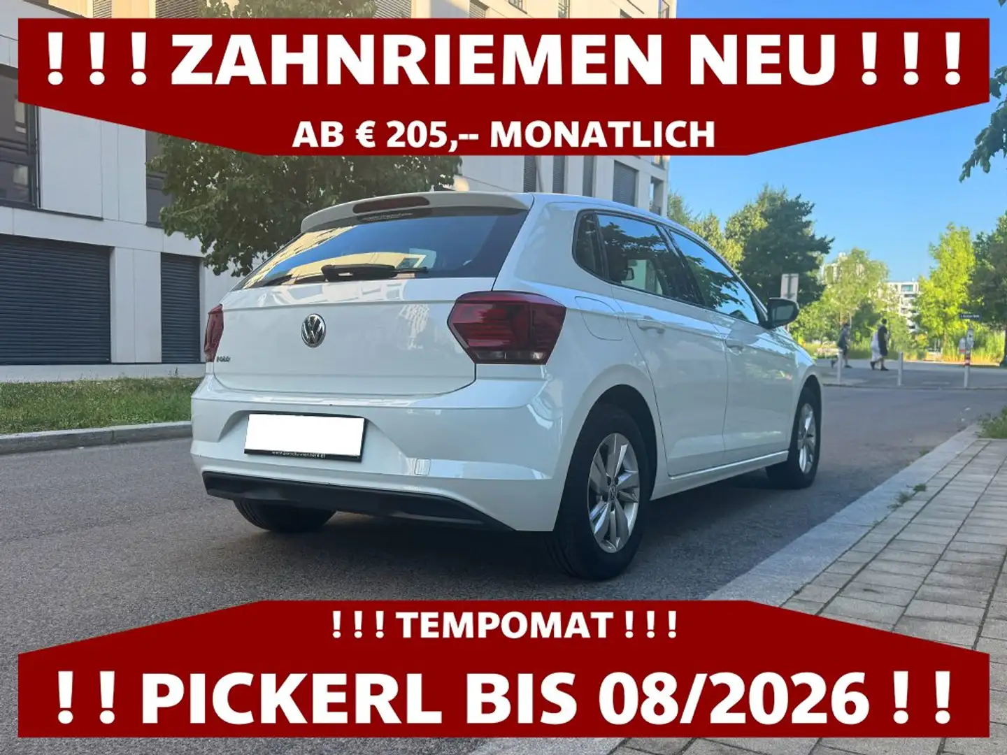 Volkswagen Polo 1,6 TDI Comfortline | PICKERL BIS 08/2026 Weiß - 2