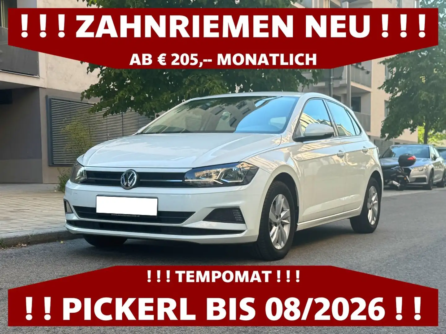 Volkswagen Polo 1,6 TDI Comfortline | PICKERL BIS 08/2026 Weiß - 1
