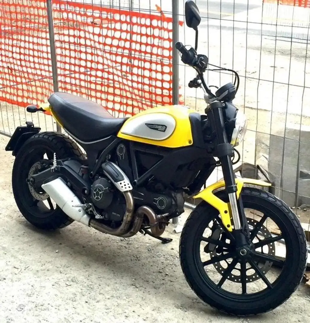 Ducati Scrambler 800 Icon Galben - 1