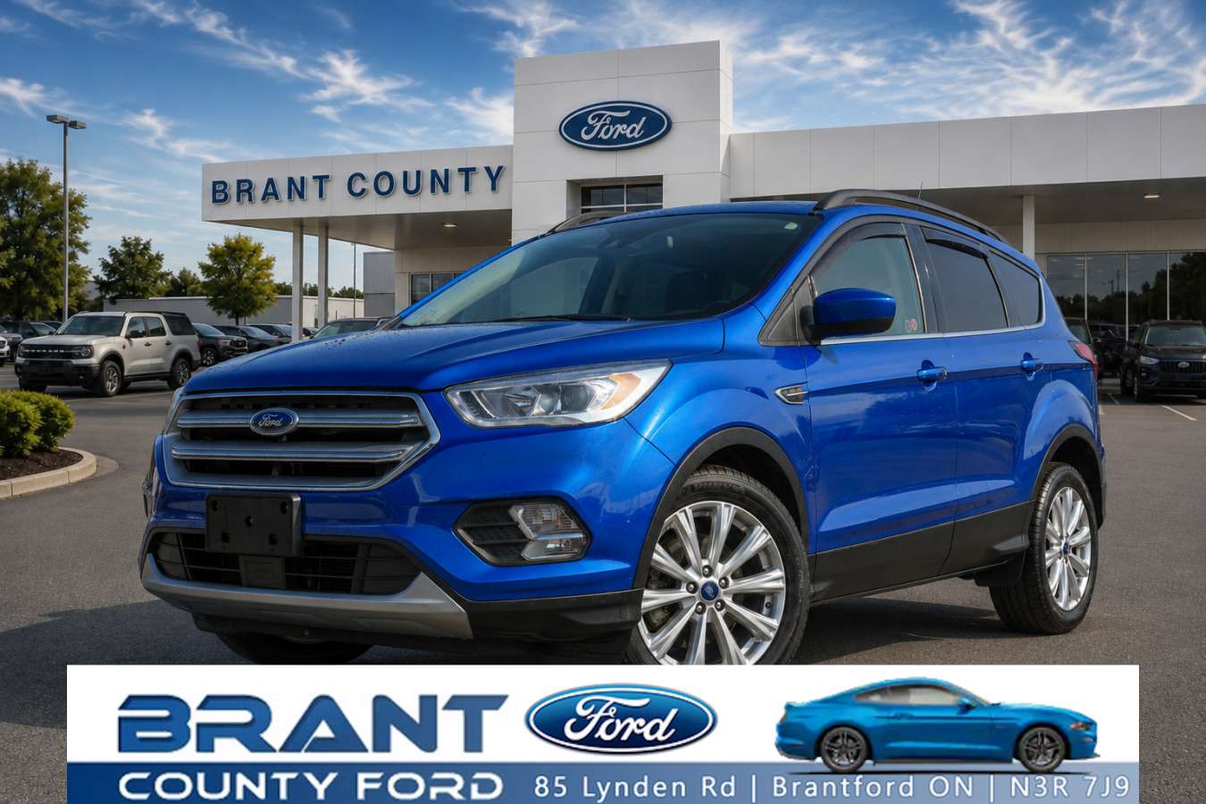 2019 Ford Escape SEL 4WD LOW KM LEATHER PANO ROOF