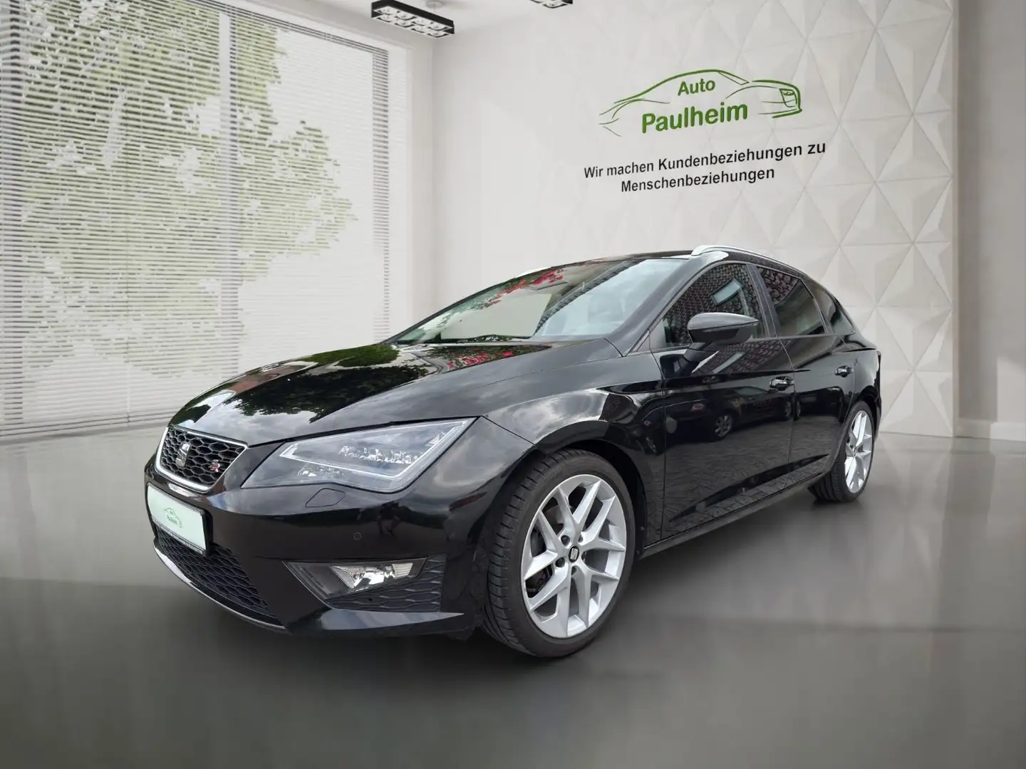 SEAT Leon 1.4 TSI ST FR»LED»KLIMA»ALU»SHZ»GRA Noir - 1