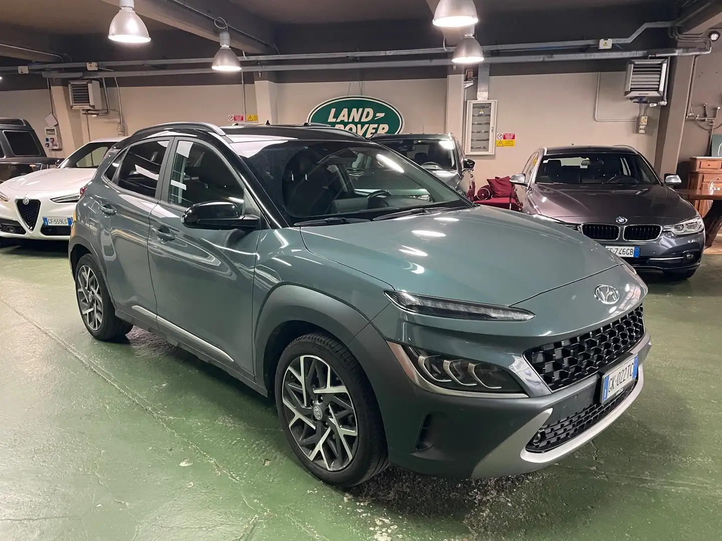 Hyundai KONA 1.6 gdi hev 141cv dct FULL HYBRID Gris - 1