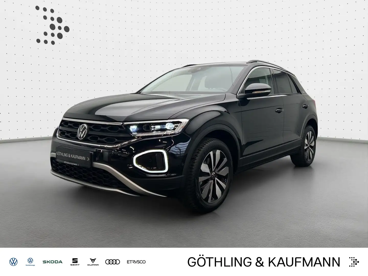 Volkswagen T-Roc T-ROC 2.0 TDI DSG GOAL*AHK*KAMERA*NAVI*LED*17ZOL Schwarz - 1