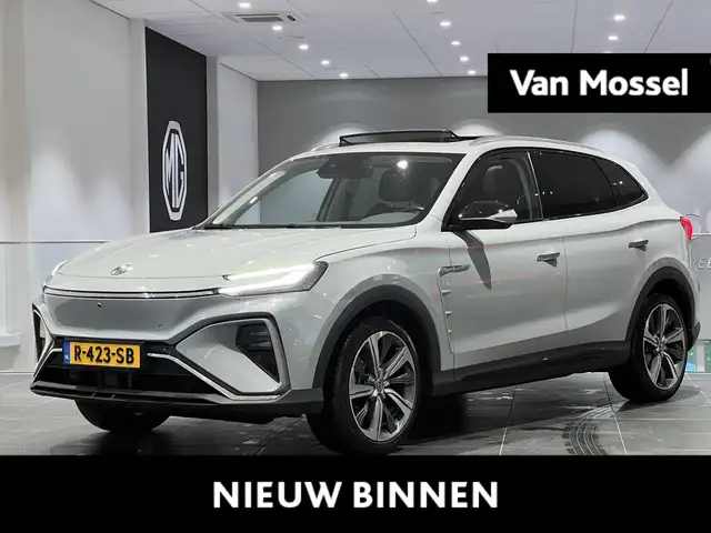 MG Marvel R Luxury 70 kWh | Panoramadak | Zwart Leder | Led Sf