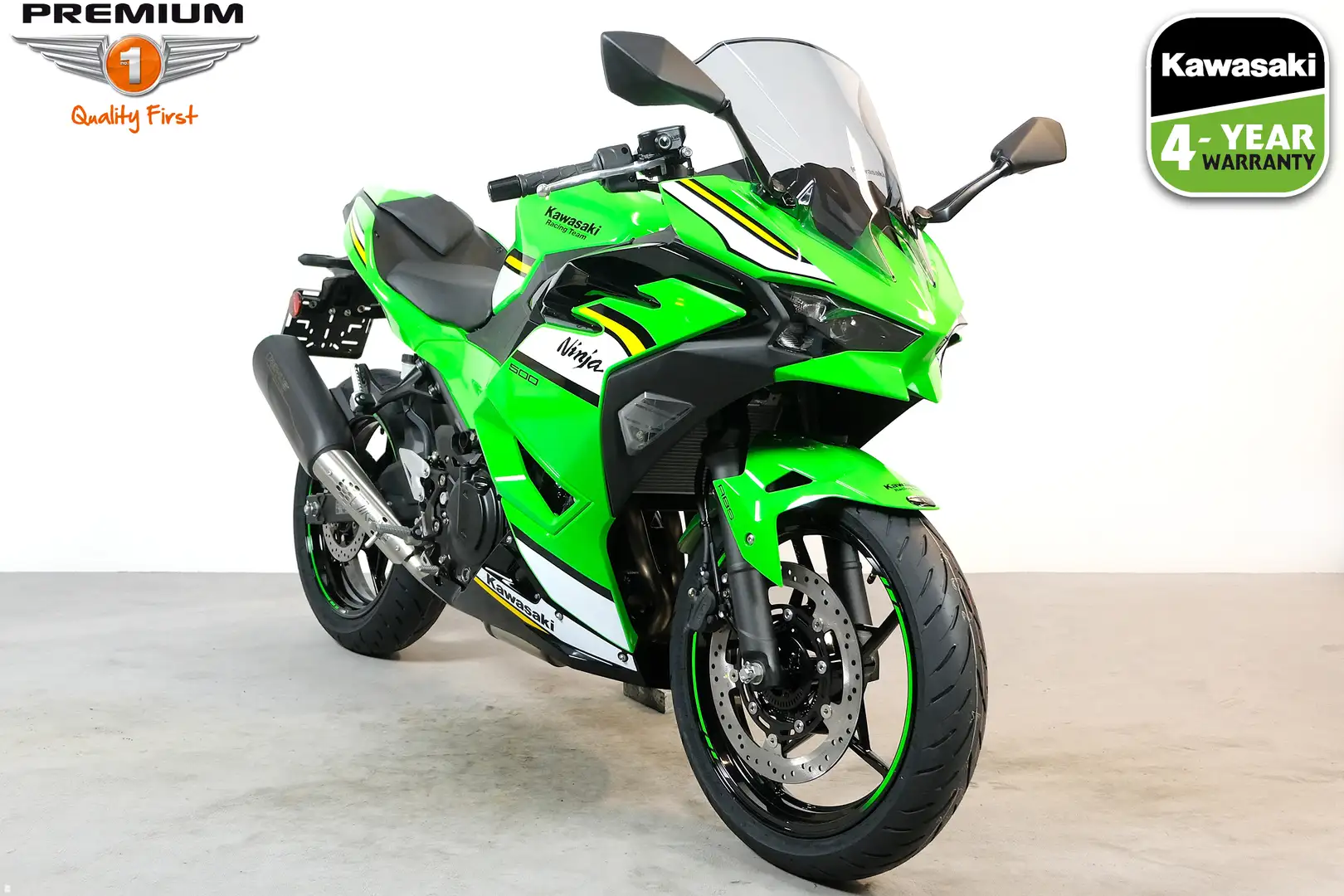 Kawasaki Ninja 500 SE PERFORMANCE Alb - 2