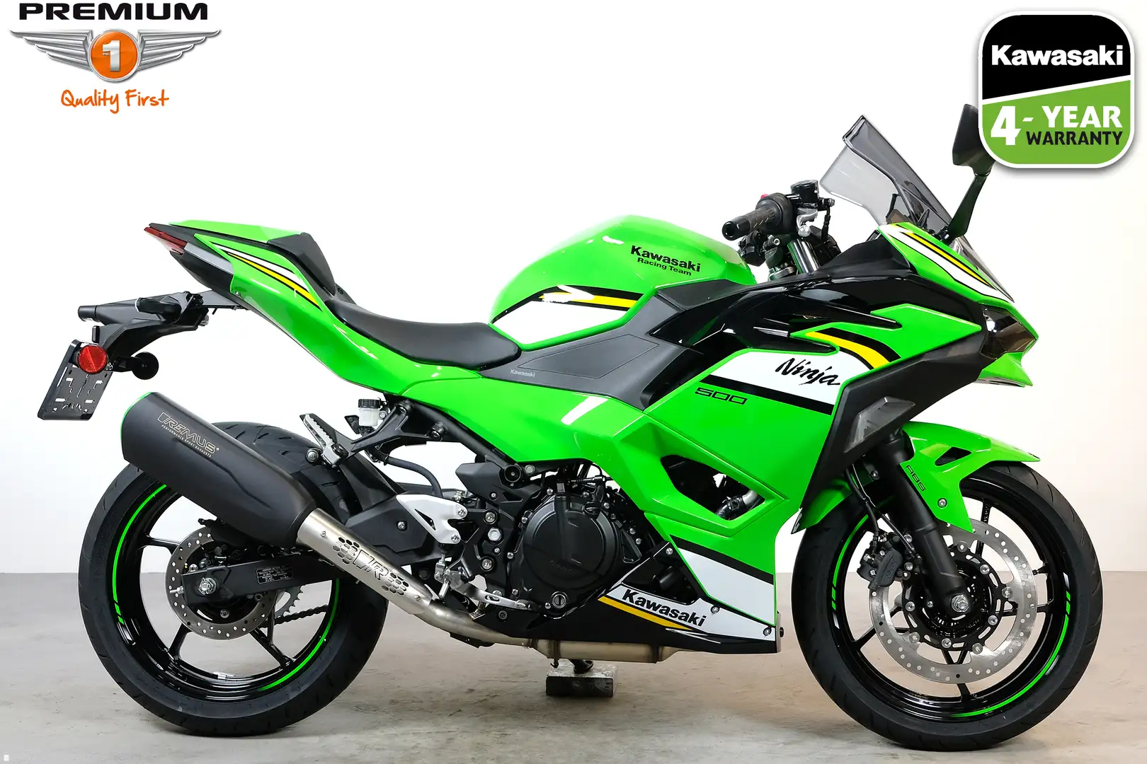 Kawasaki Ninja 500 SE PERFORMANCE Alb - 1