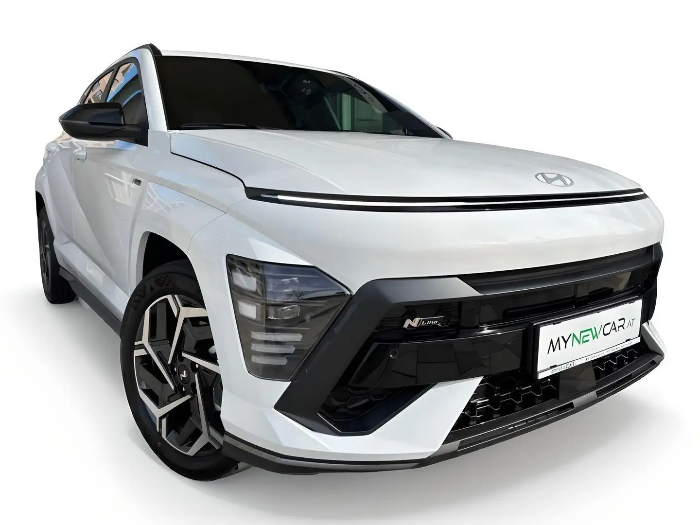 Hyundai KONA N-Line 1,6 GDI Hybrid DCT Aut. | NAV 18"Alu Weiß - 1