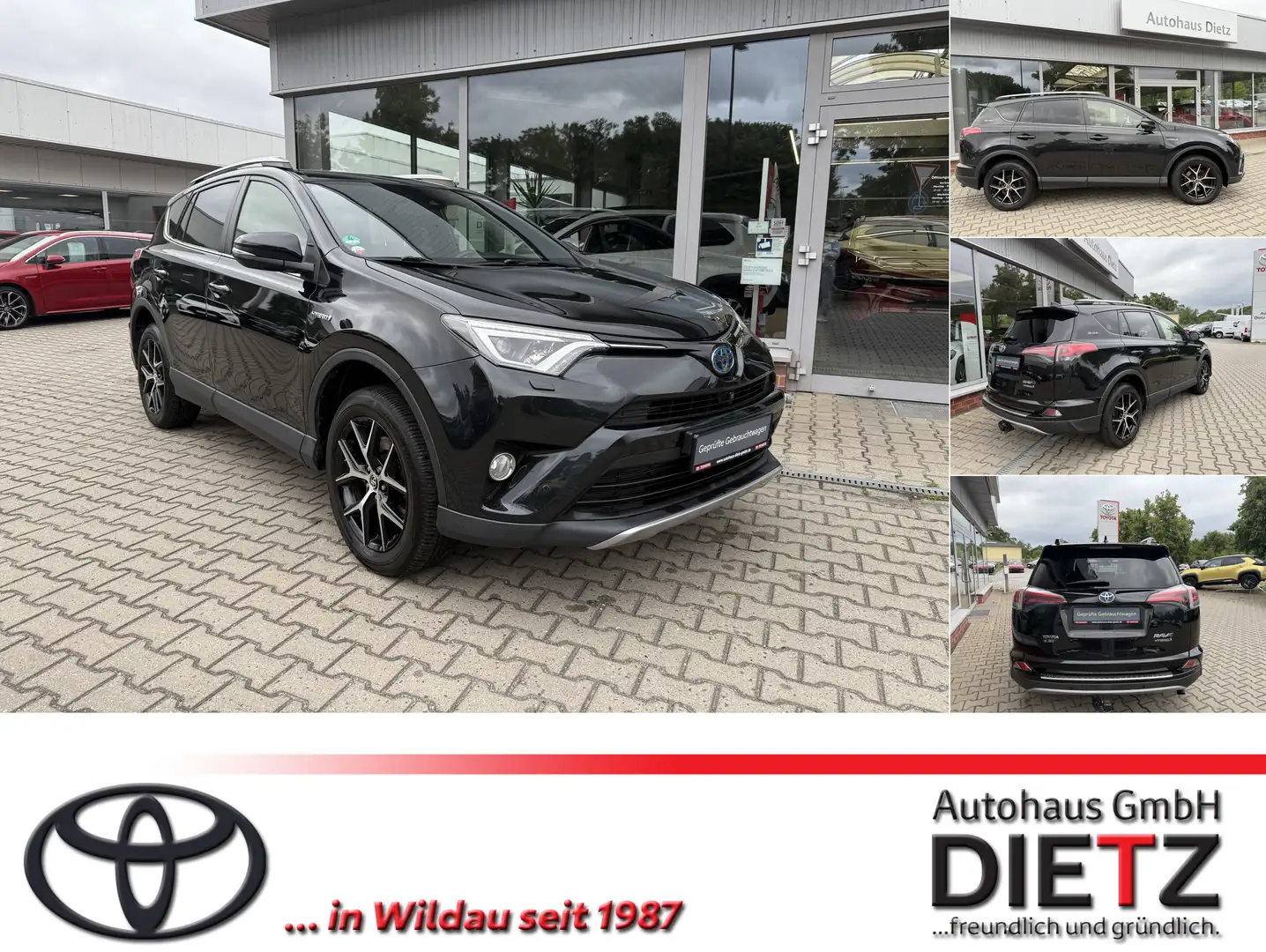 Toyota RAV 4 2.5 Hybrid Style Selection 4x4 *AHZV abnehmbar* Noir - 1