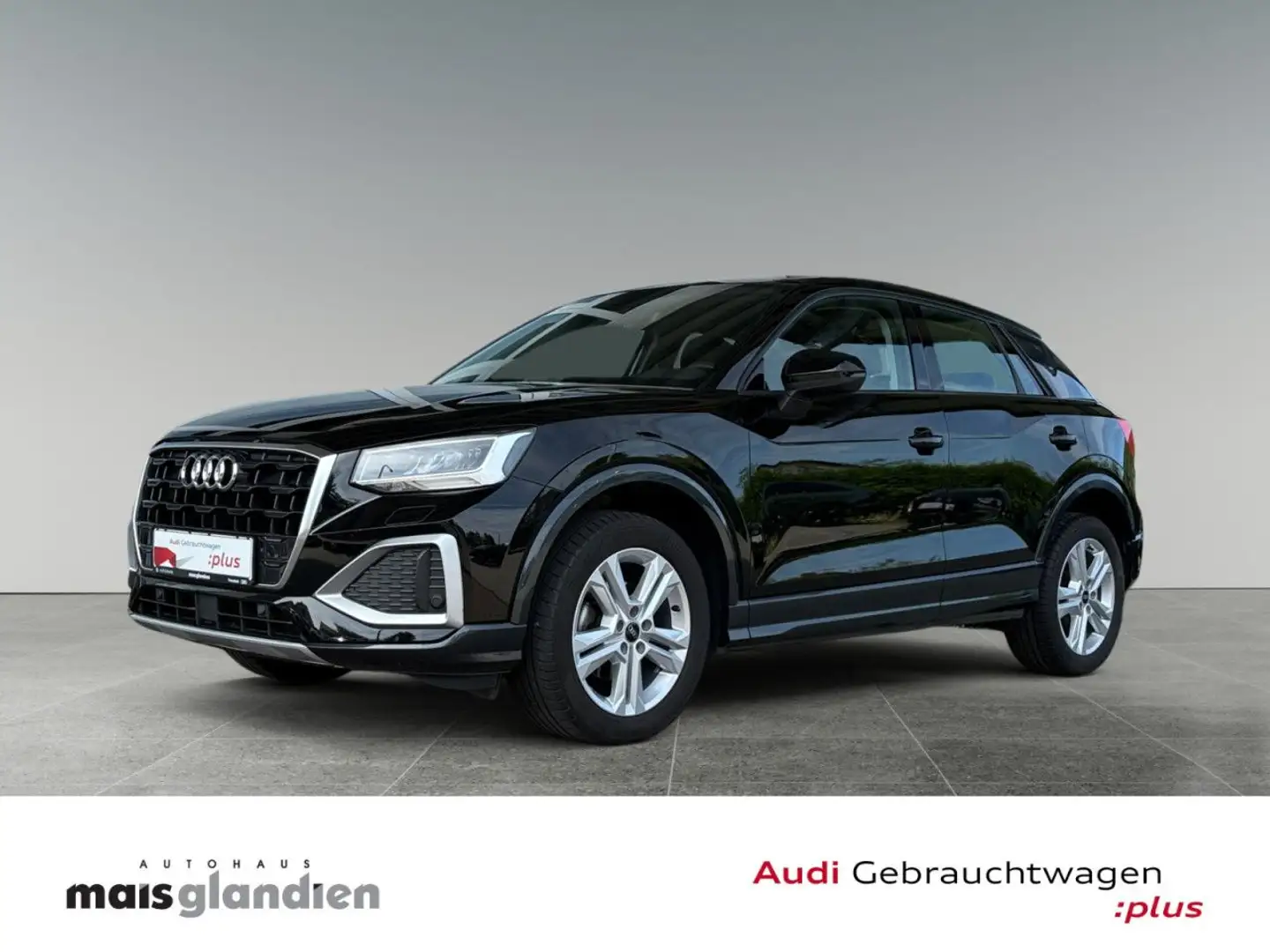 Audi Q2 30 TFSI adv. AHK Navi+ elektr. Gepäckr. LED Negro - 1