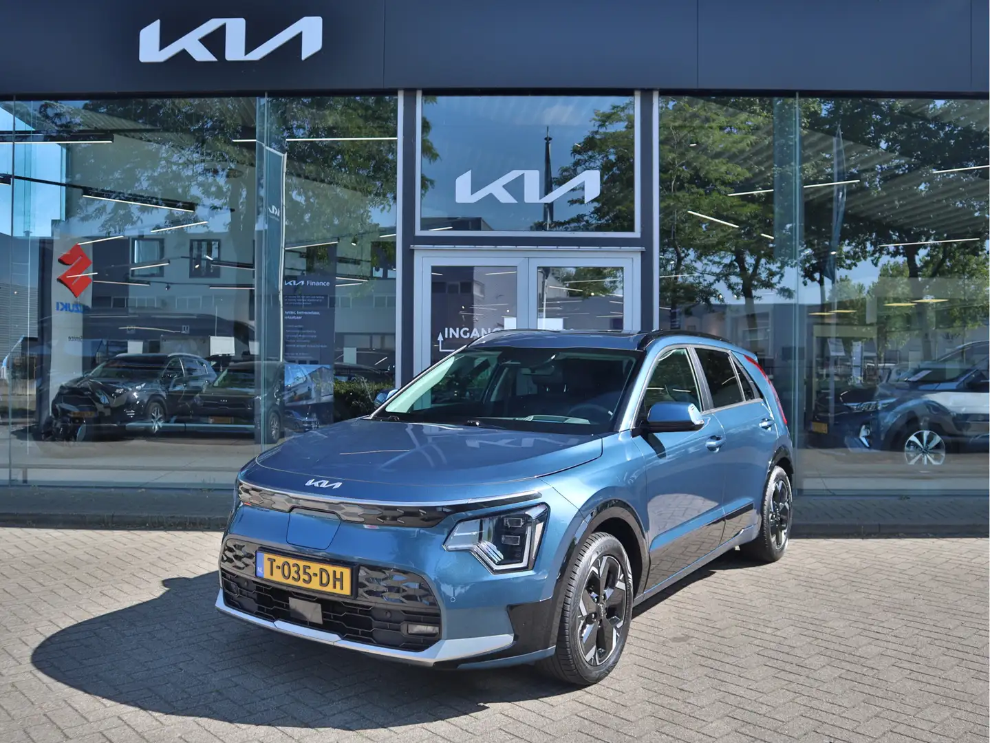 Kia e-Niro EV DynamicPlusLine 64.8 kWh | Navigatie | Climate Modrá - 1