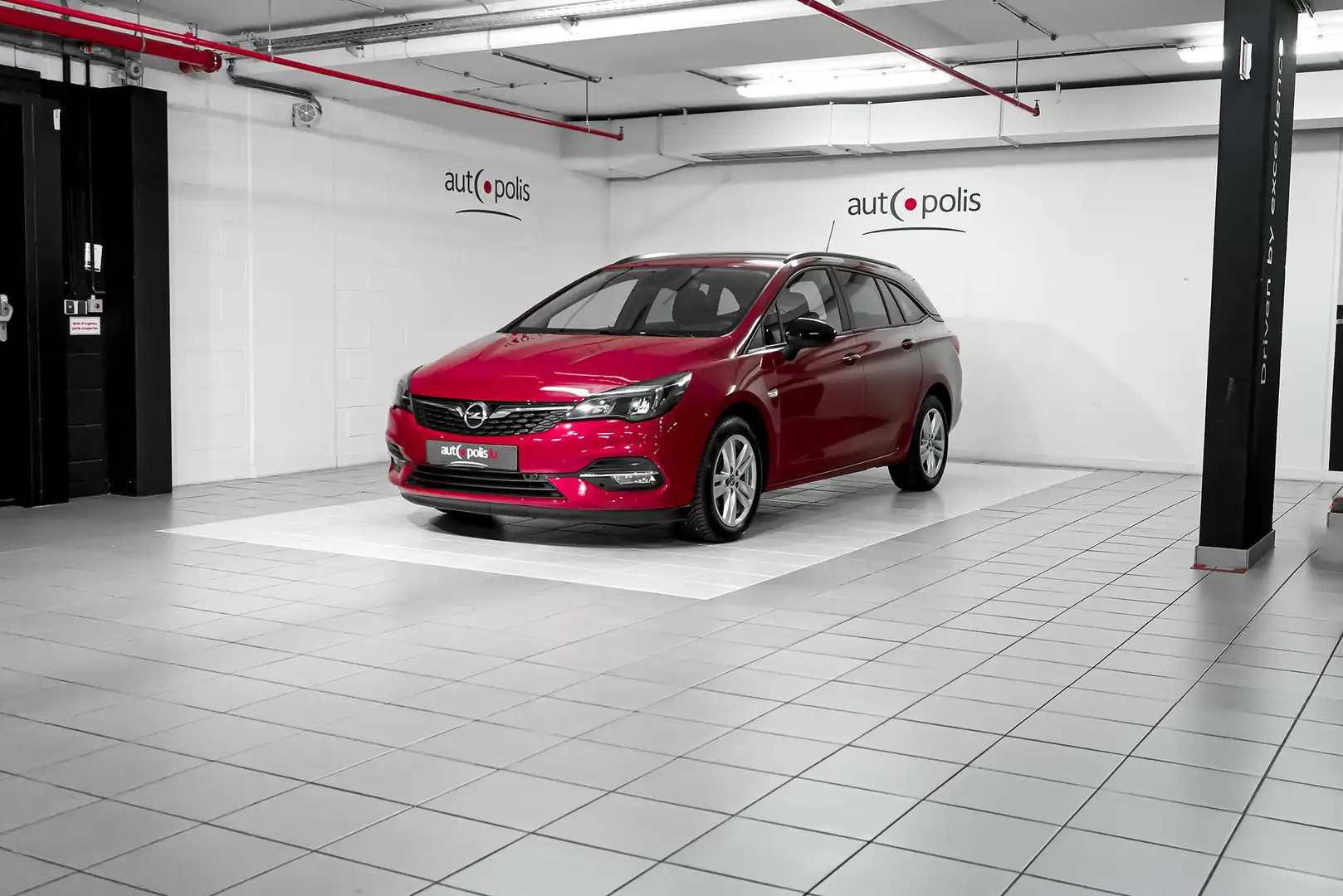 Opel Astra 1.5 S/S EDITION AUTO Rouge - 1