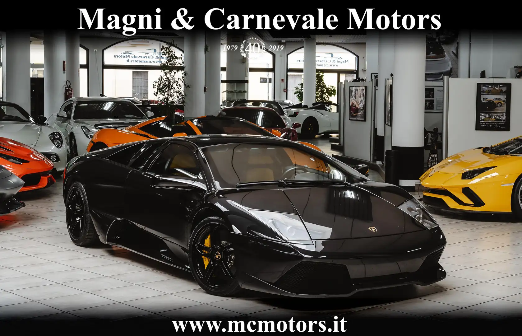 Lamborghini Murciélago LP 640|COFANO TRASP|LIFT|CARBOCERAMICA|CARBON PACK Czarny - 1