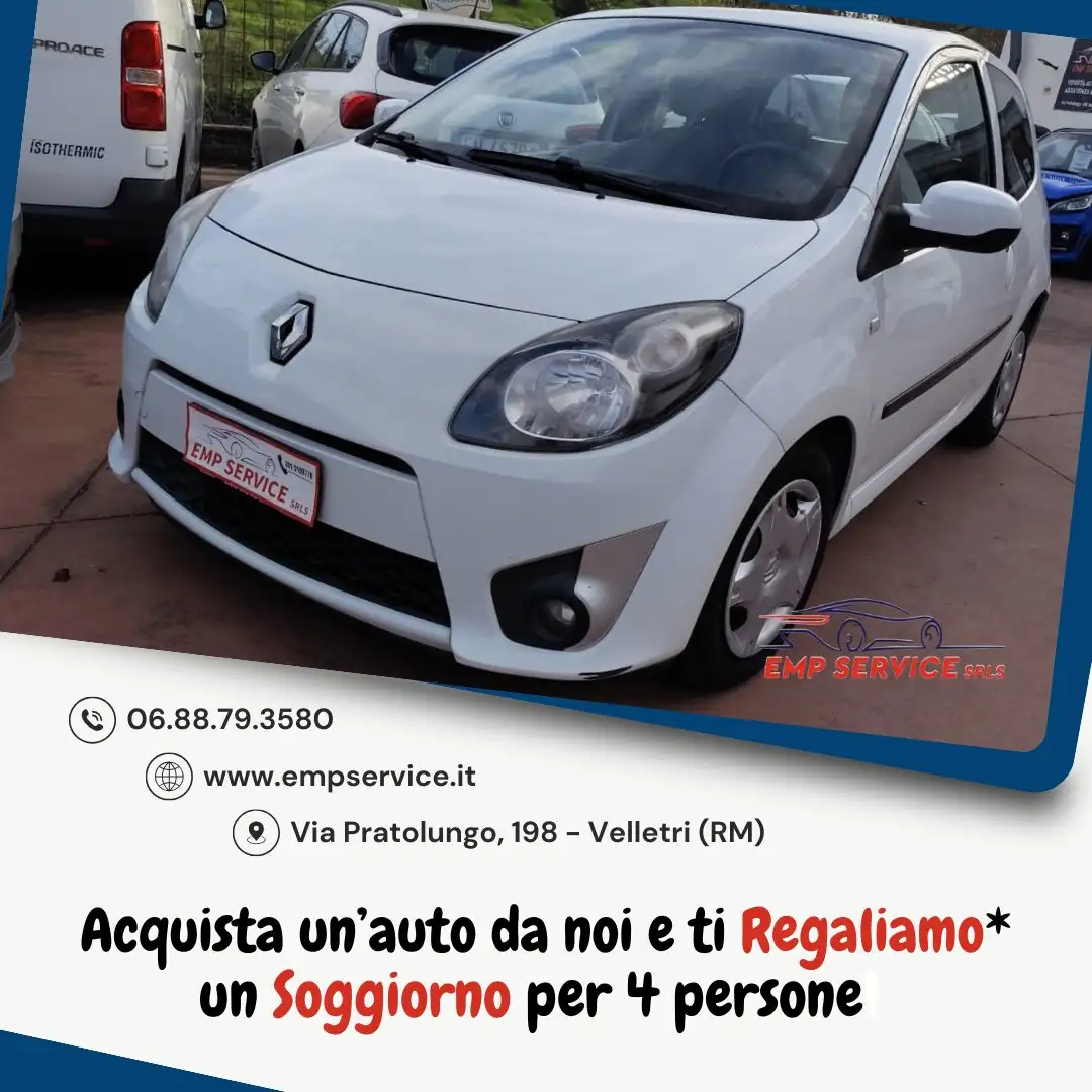 Renault Twingo 1.2 lev Dynamique CL 75cv Blanc - 1