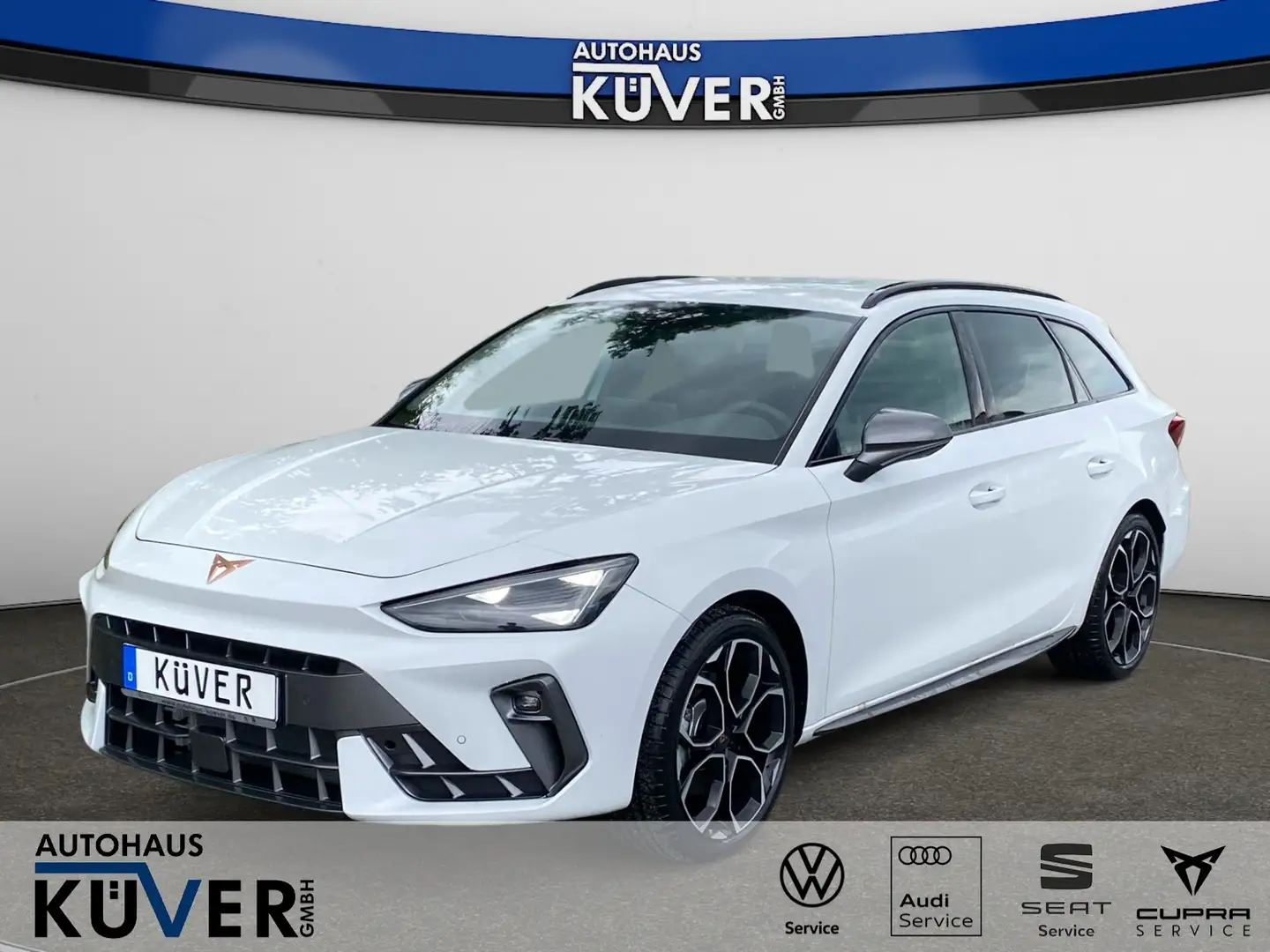 CUPRA Leon 2,0 TDI DSG ACC+LED+CarPlay+Einparkh+18´´ Weiß - 1