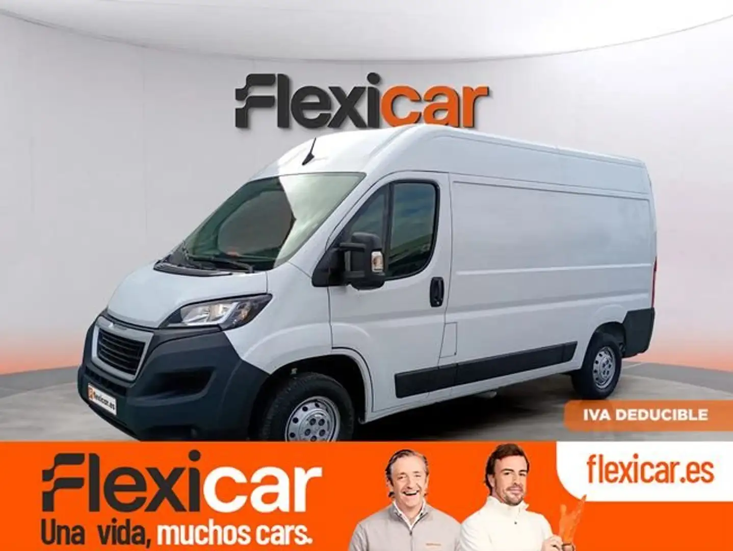 Peugeot Boxer L2H2 BHDI 120 6 VELO. MAN Blanc - 1