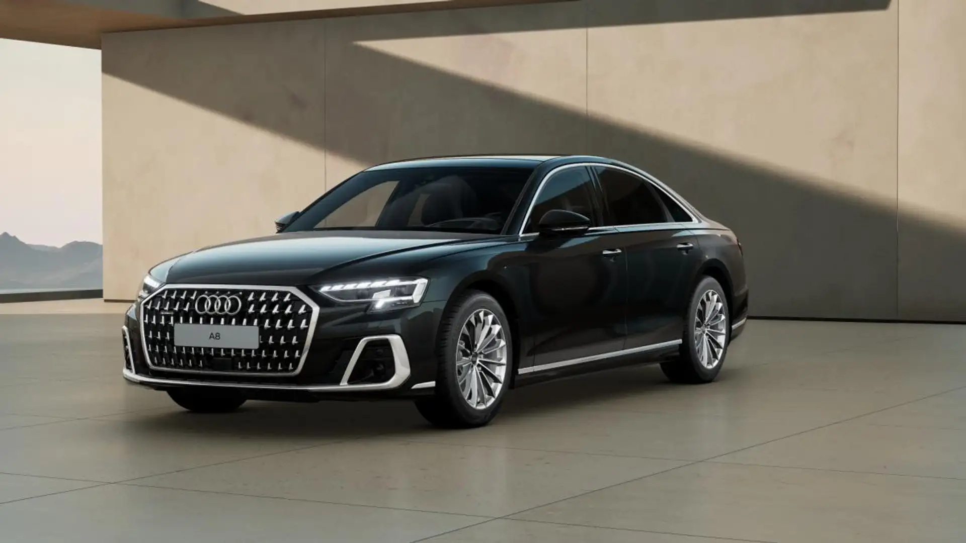 Audi A8 50 TDI quattro, Pano, B&O, Standheizung, Head-Up, Schwarz - 1