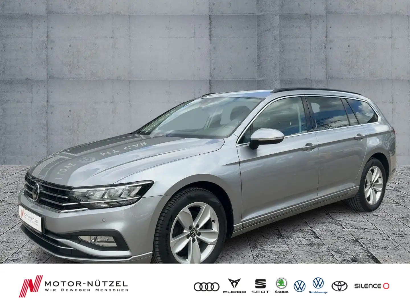 Volkswagen Passat Variant 2.0 TDI DSG BUSINESS LED+NAV+STHZ Stříbrná - 1
