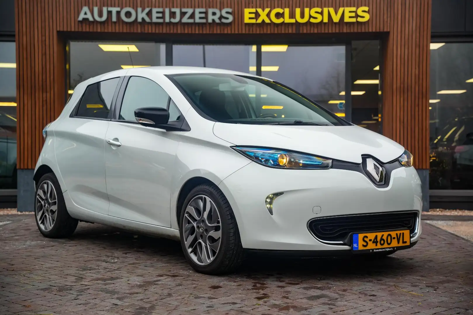 Renault ZOE R90 Intens 41 kWh Camera Cruise Clima Airco Keyles Blanc - 1