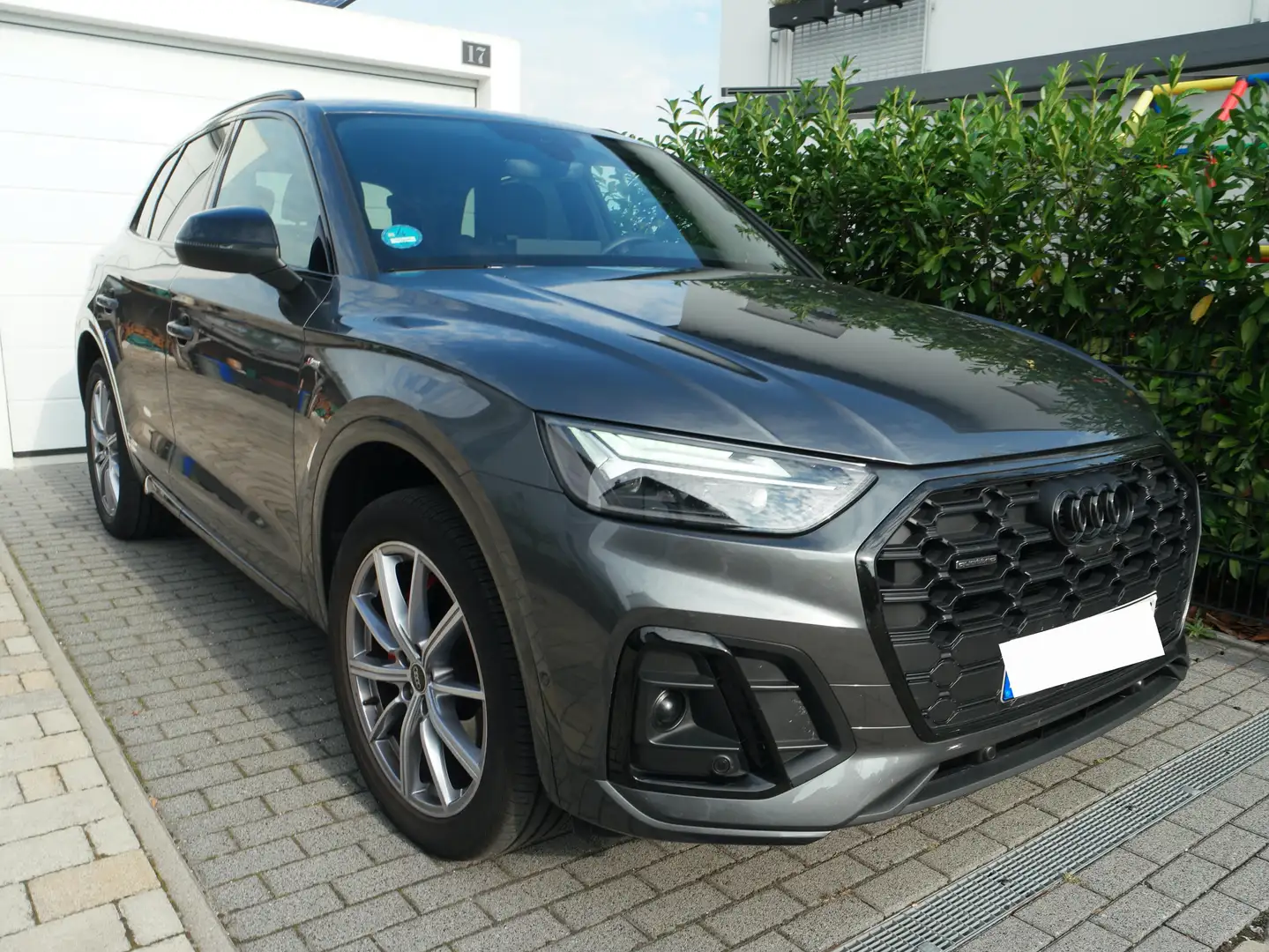 Audi Q5 Q5 40 TDI qu. S tronic Sline VIR AHK ACC 360 GAR Grau - 2