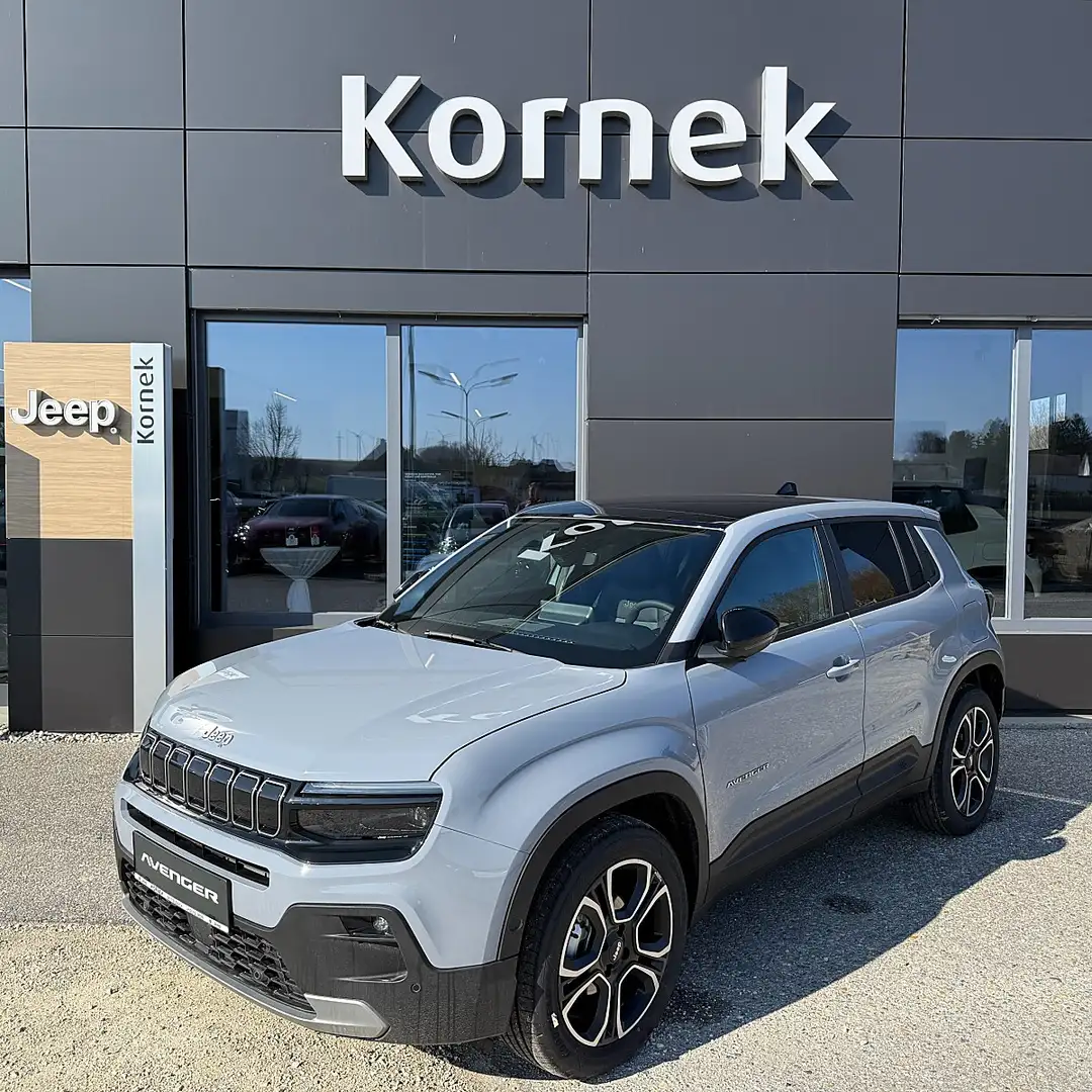 Jeep Avenger 1.2 GSE T3 Summit inklusive Panoramaglasdach, J... Grau - 1