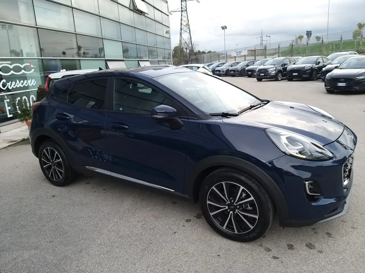 Ford Puma Puma 1.0 ecoboost h Titanium s Blauw - 1