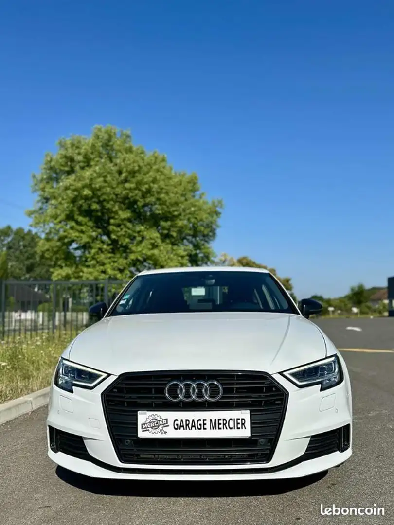 Audi A3 III Ph.2 2.0 TDI 150ch S-Tronic 7 Blanc - 2