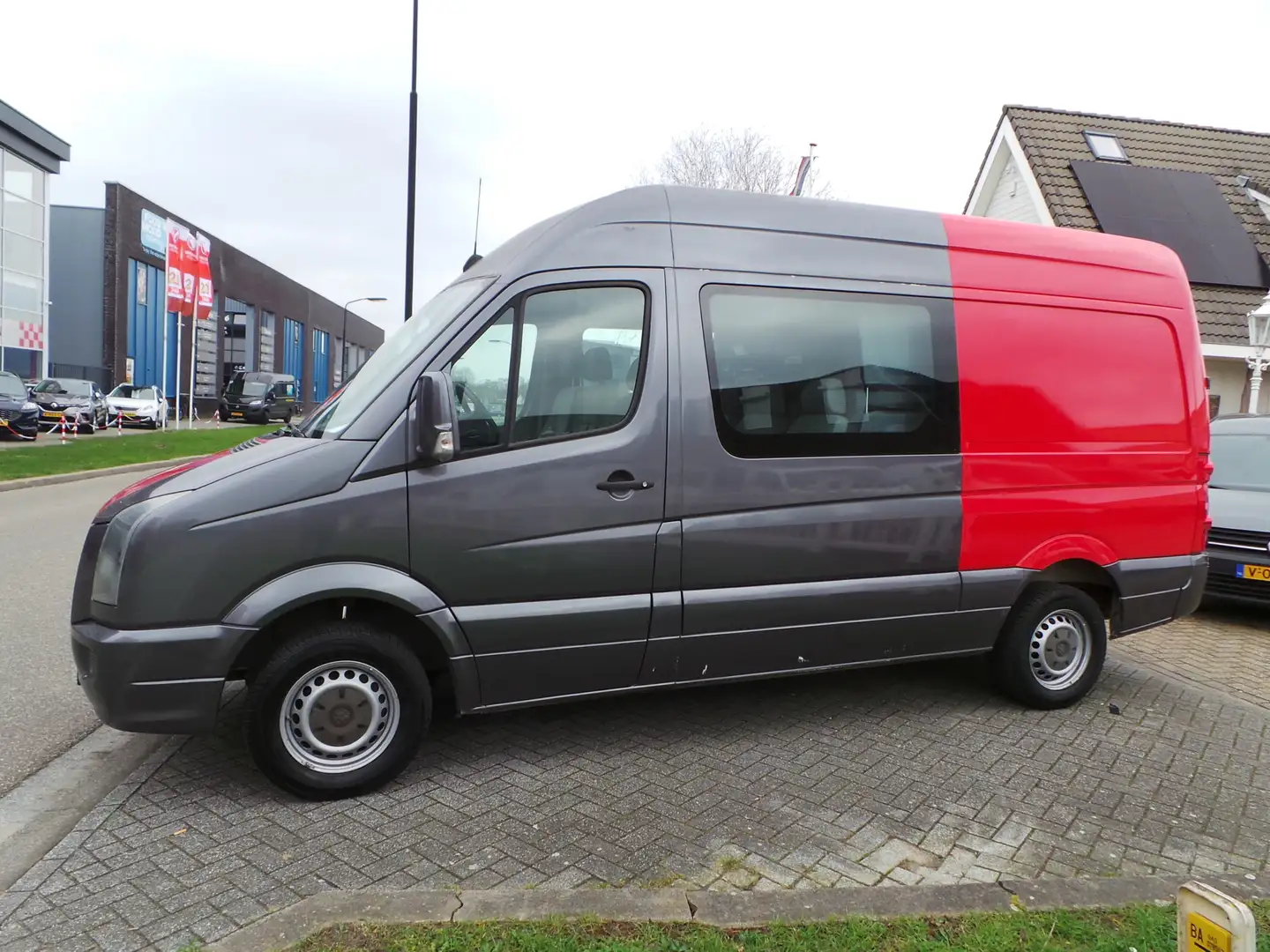 Volkswagen Crafter 30 2.5 TDI L2H2 DC 6 persoons nette bus abs storin Gris - 1