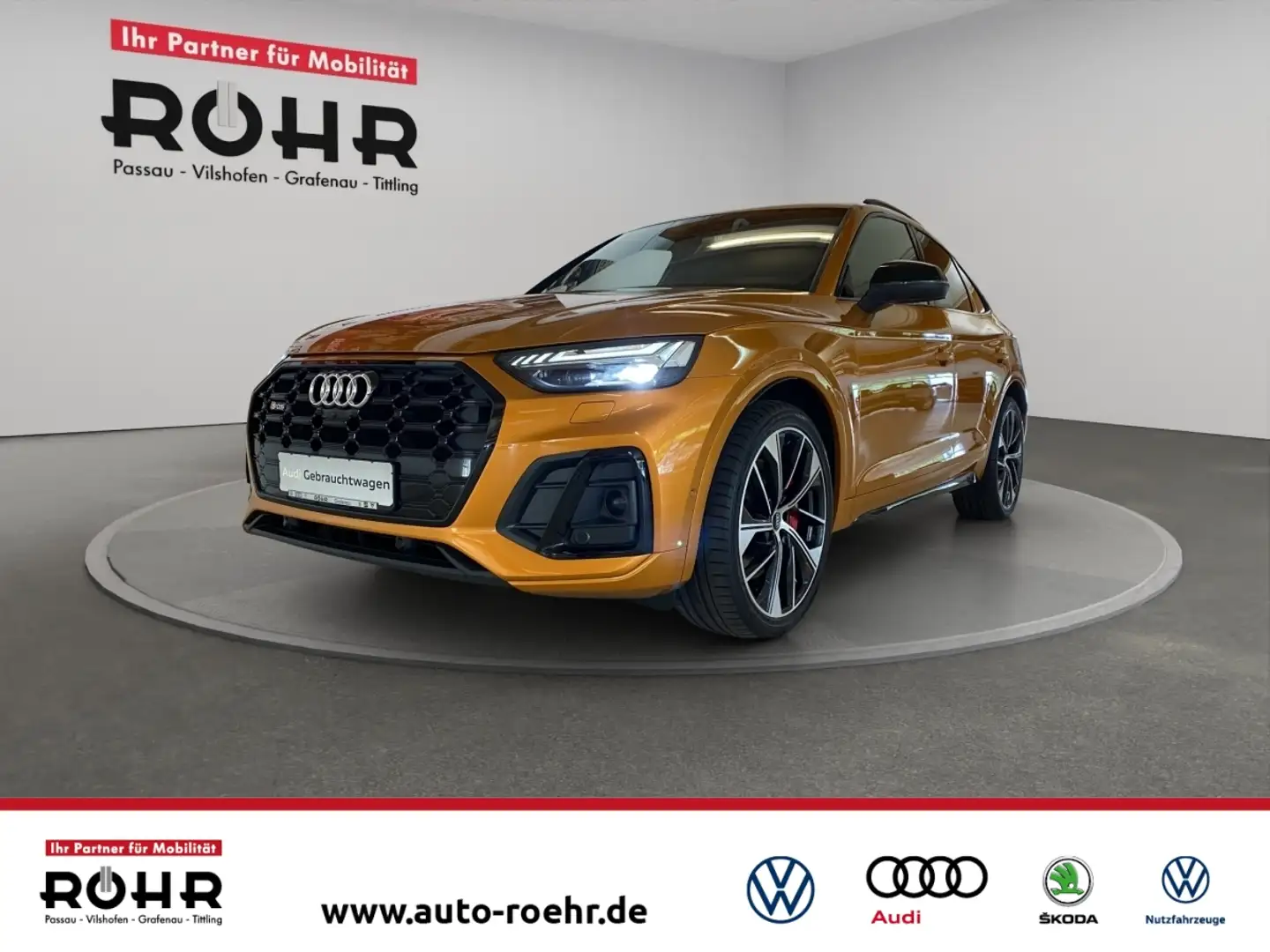 Audi SQ5 Sportback 3.0 TDI quattro tiptronic (B&O.Matrix.Pa Orange - 1