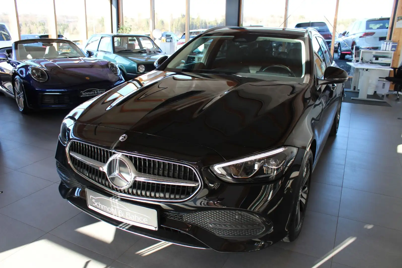 Mercedes-Benz C 200 T d*NAVI*LED*VIRT*1.HAND* Noir - 1