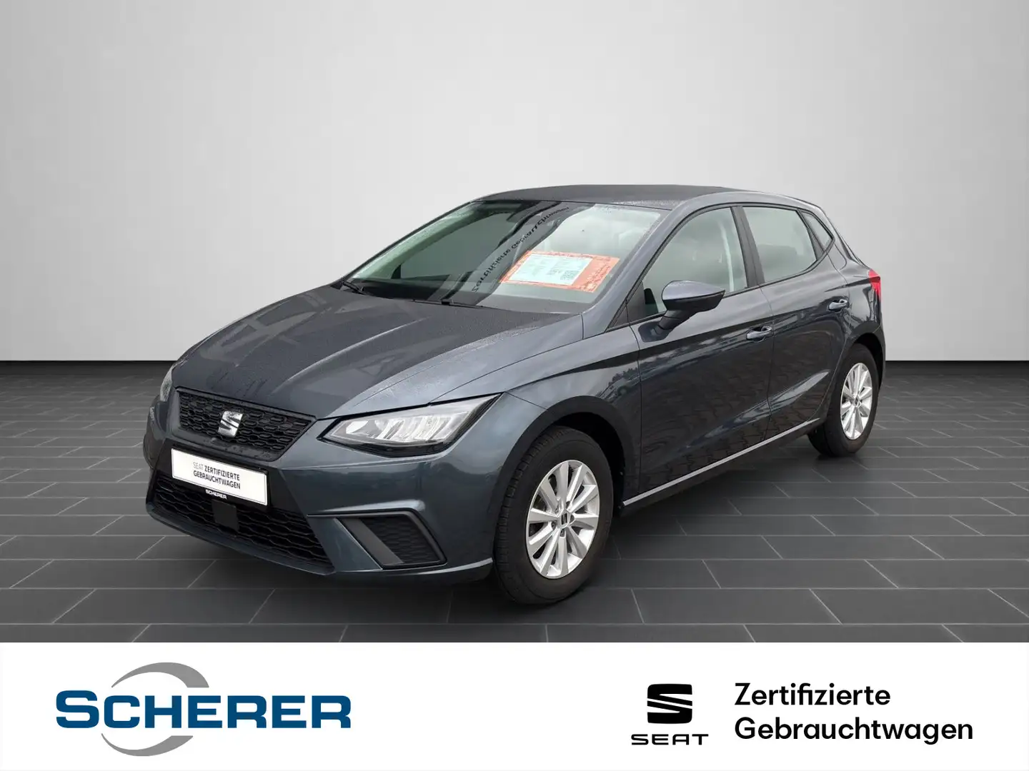 SEAT Ibiza 1.0 TSI Style CARPLAY SHZ PDC hi. GRA Grau - 1