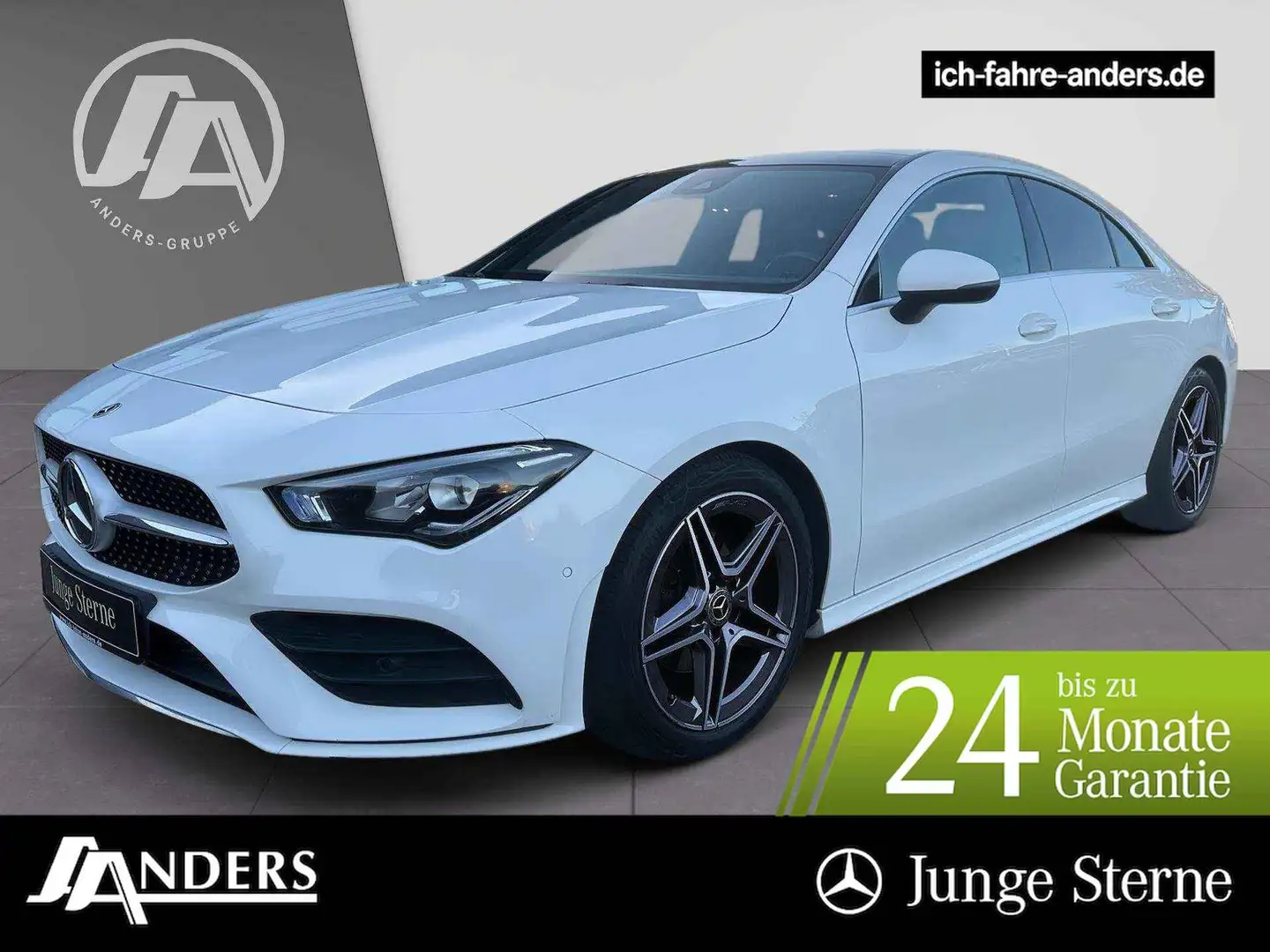 Mercedes-Benz CLA 180 AMG+MBUX+SHZ+LED+PDC+Kamera+Pano+Tempom. Blanc - 1