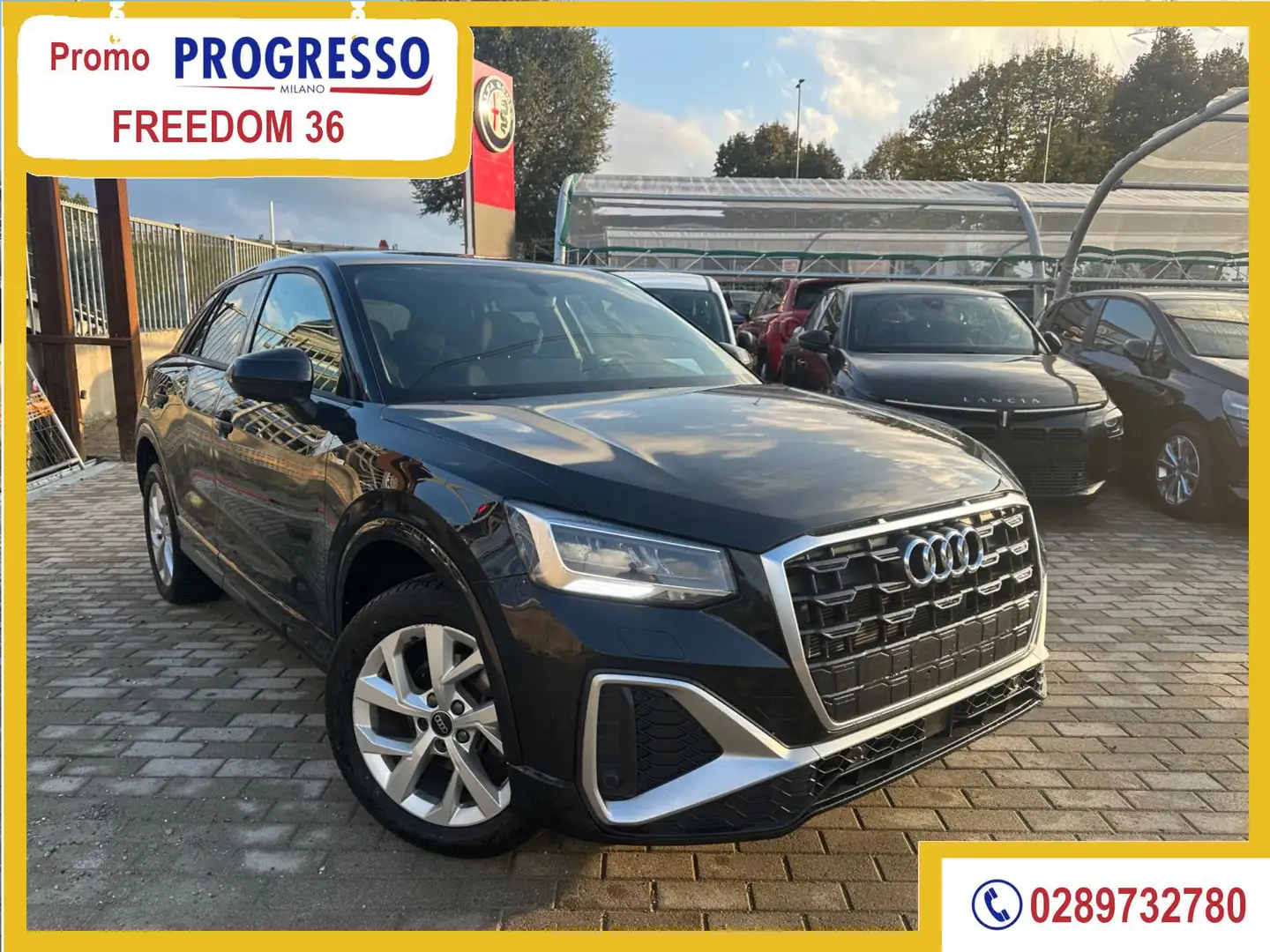 Audi Q2 Q2 35 TFSI S tronic Business Advanced Zwart - 1