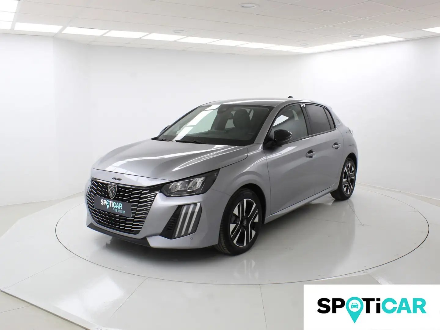 Peugeot 208 Allure Gasolina 100 S&S 6 Vel. MAN Gris - 2