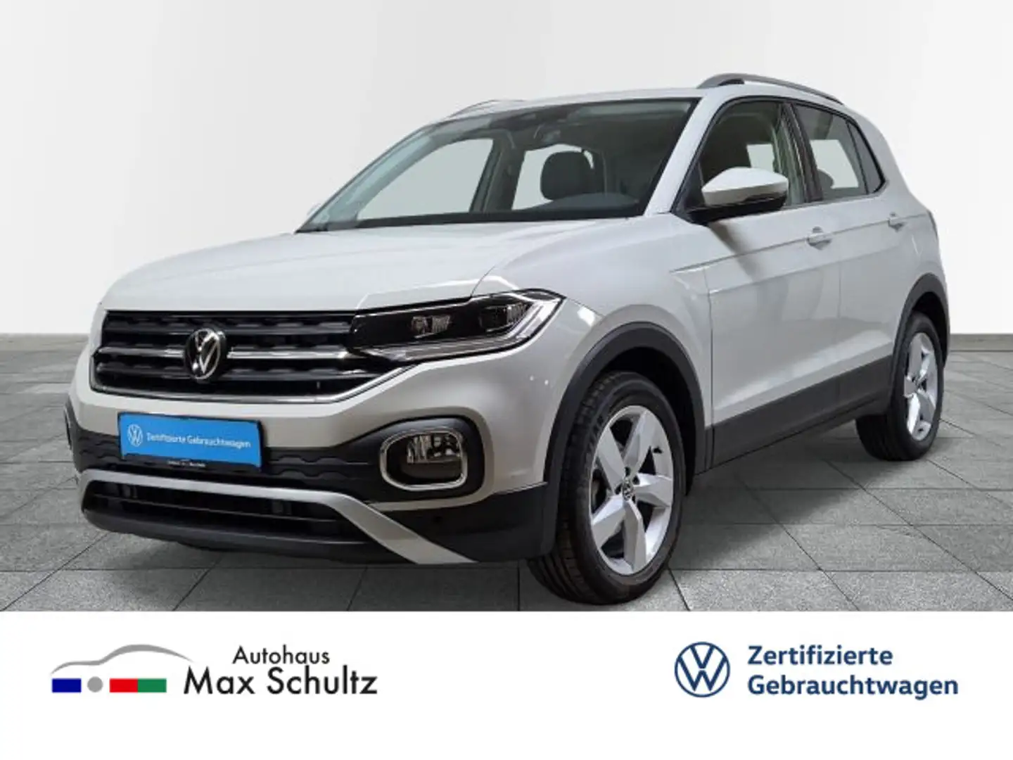 Volkswagen T-Cross Style 1.0 TSI LED+DAB+CLIMATRONIC+APP-CO Grijs - 1